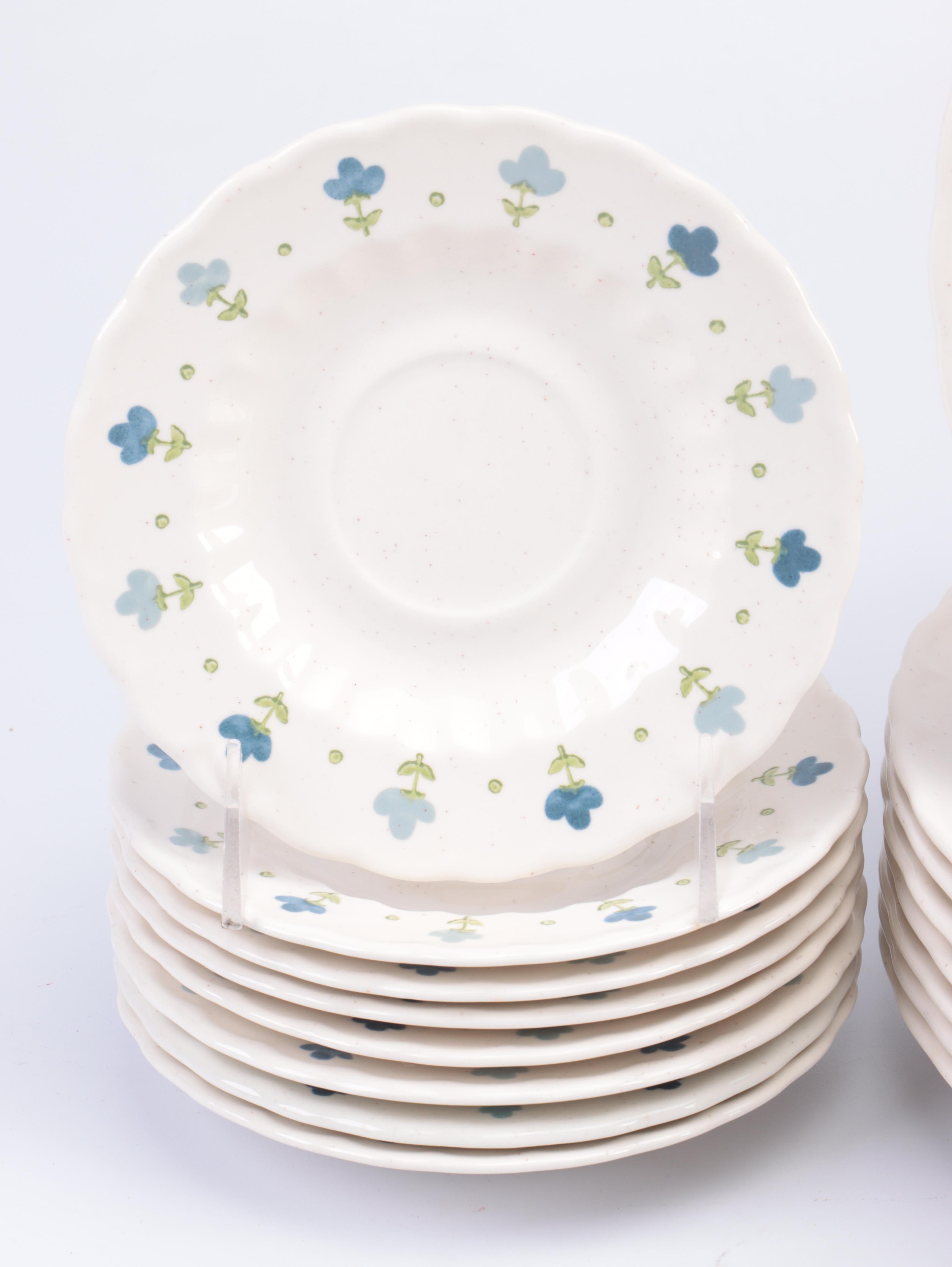 Metlox Vernon Ware "True Blue" Dinnerware