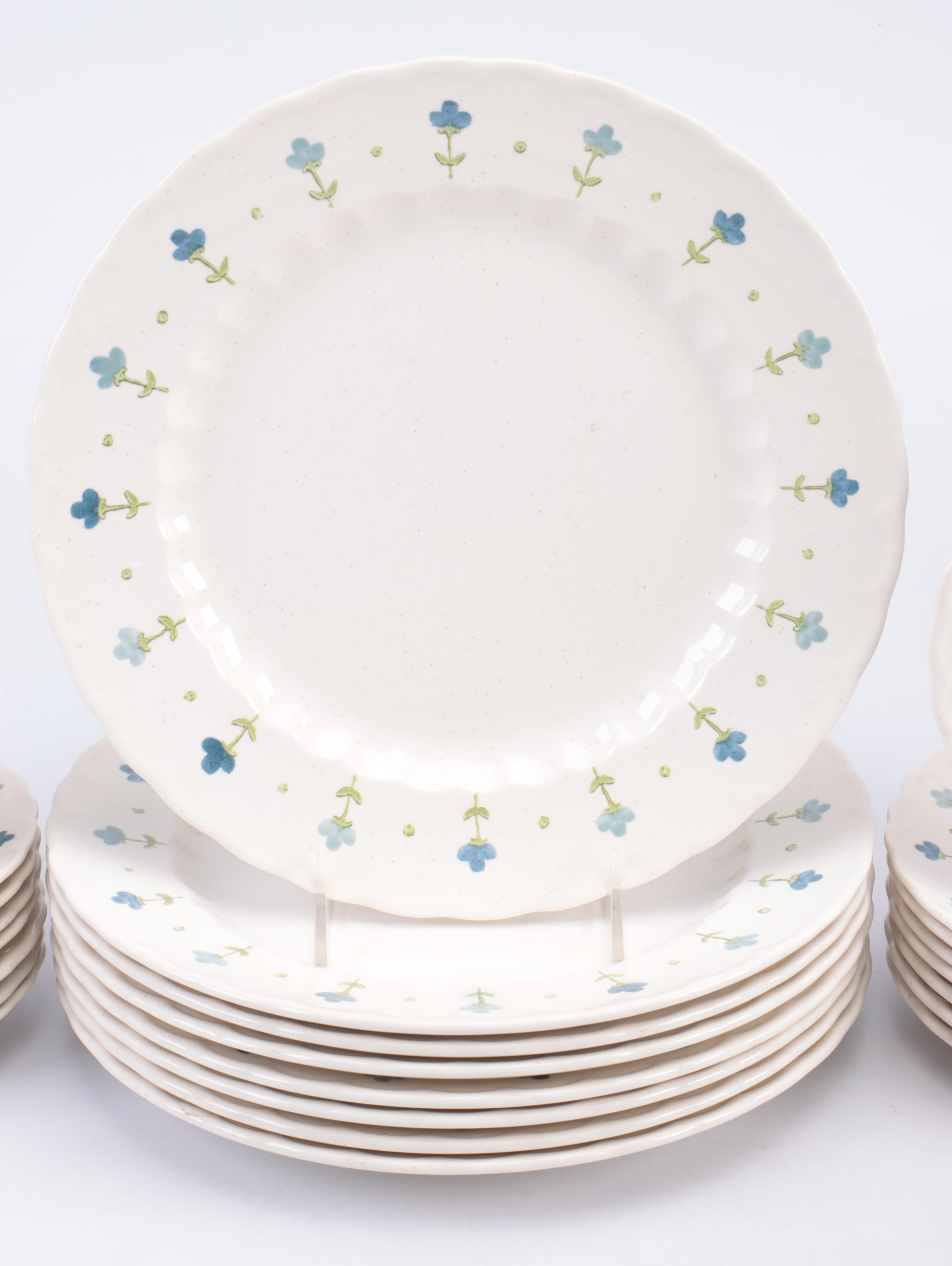 Metlox Vernon Ware "True Blue" Dinnerware
