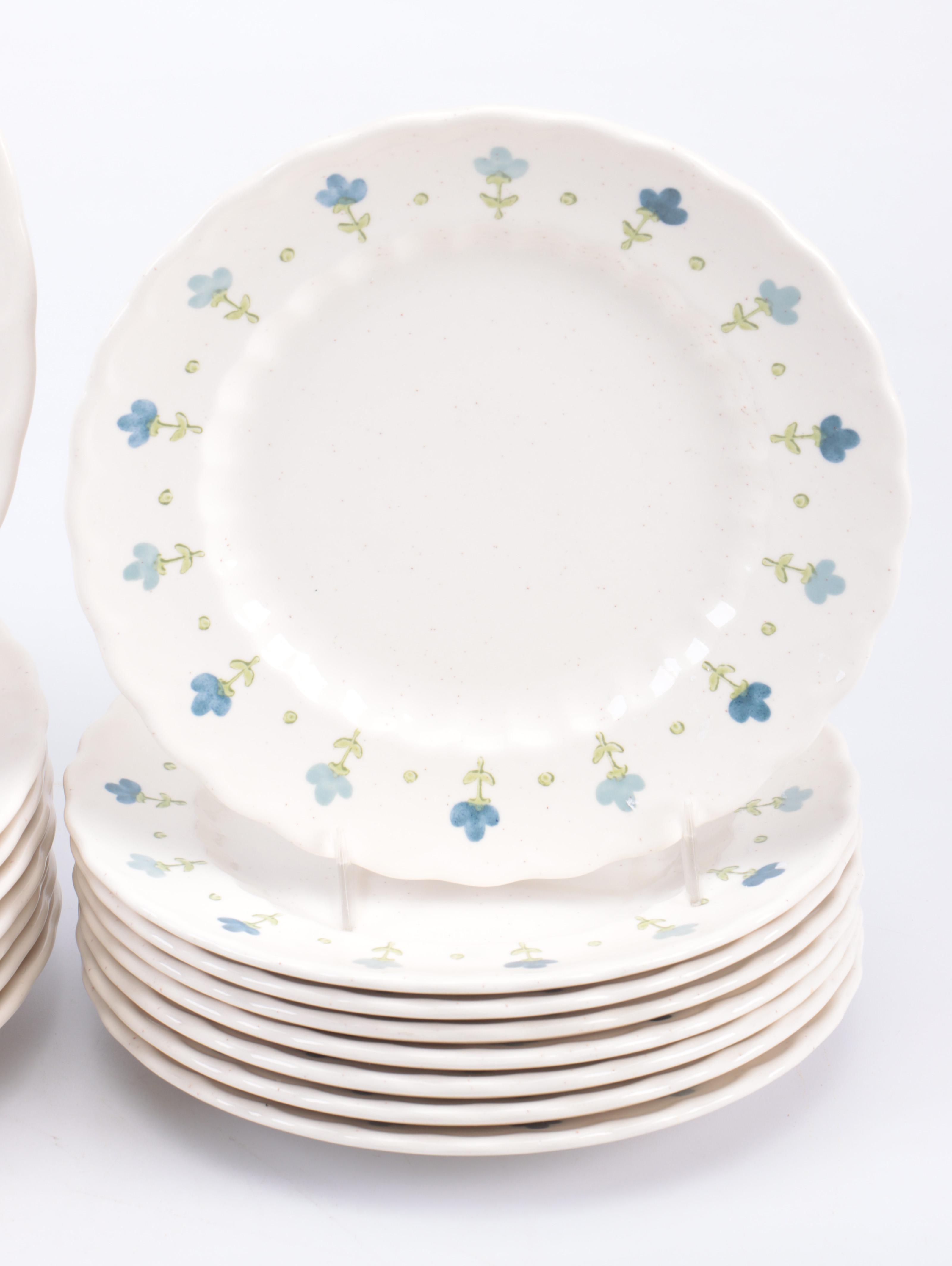 Metlox Vernon Ware "True Blue" Dinnerware