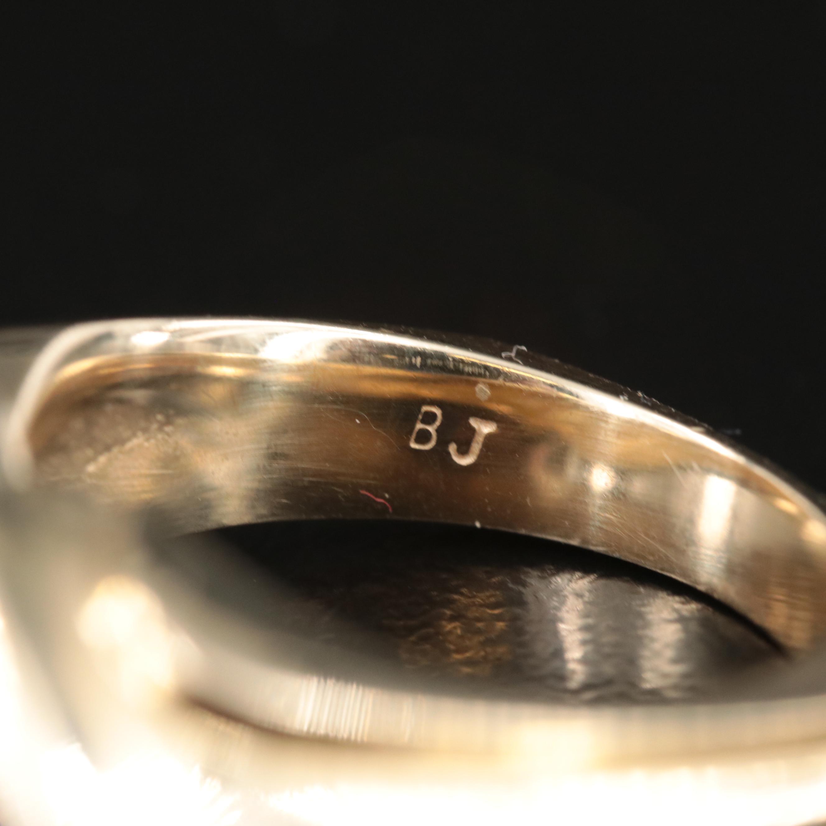 14K Ruby, Emerald and Sapphire Channel Ring