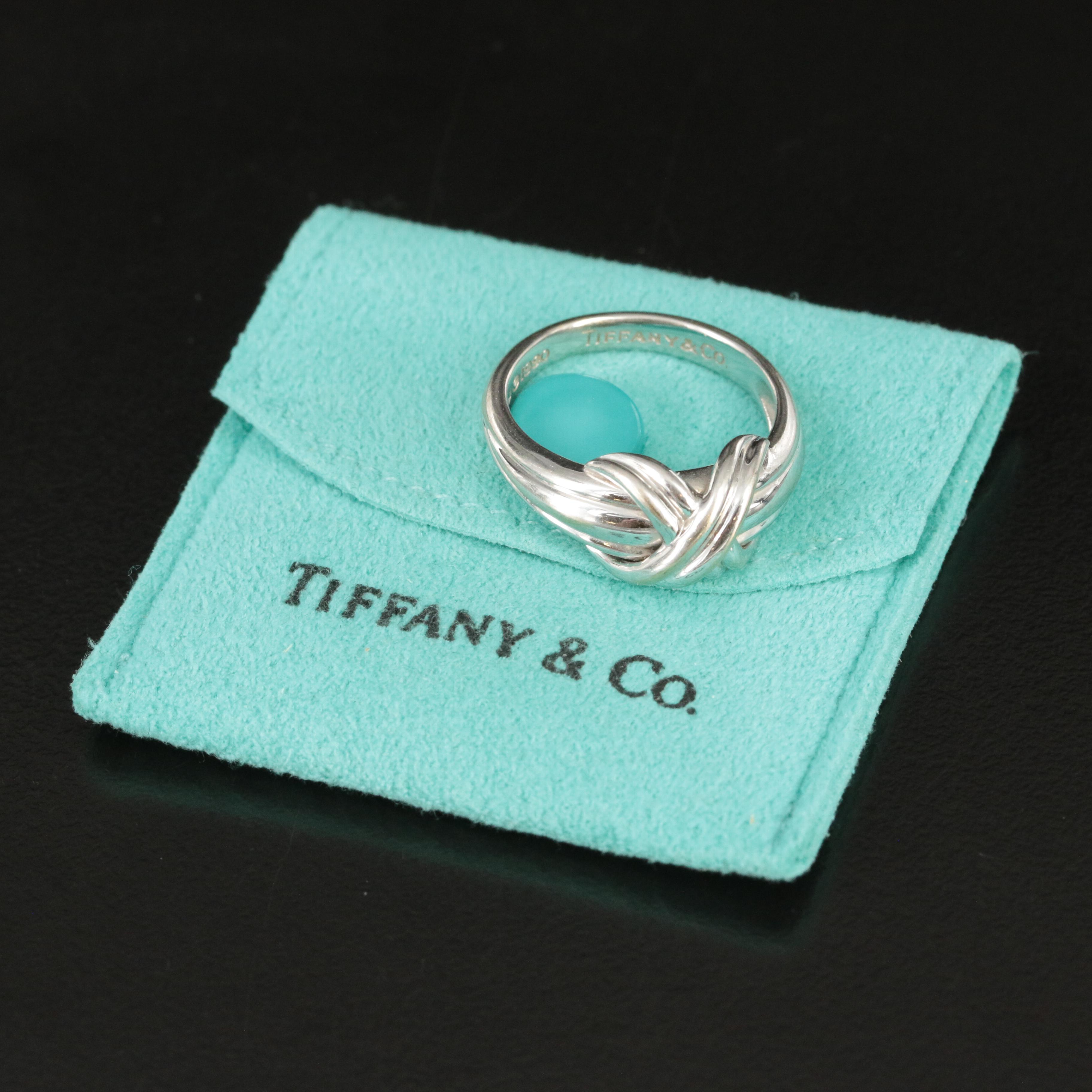 Tiffany & Co. "Signature X" 18K Ring