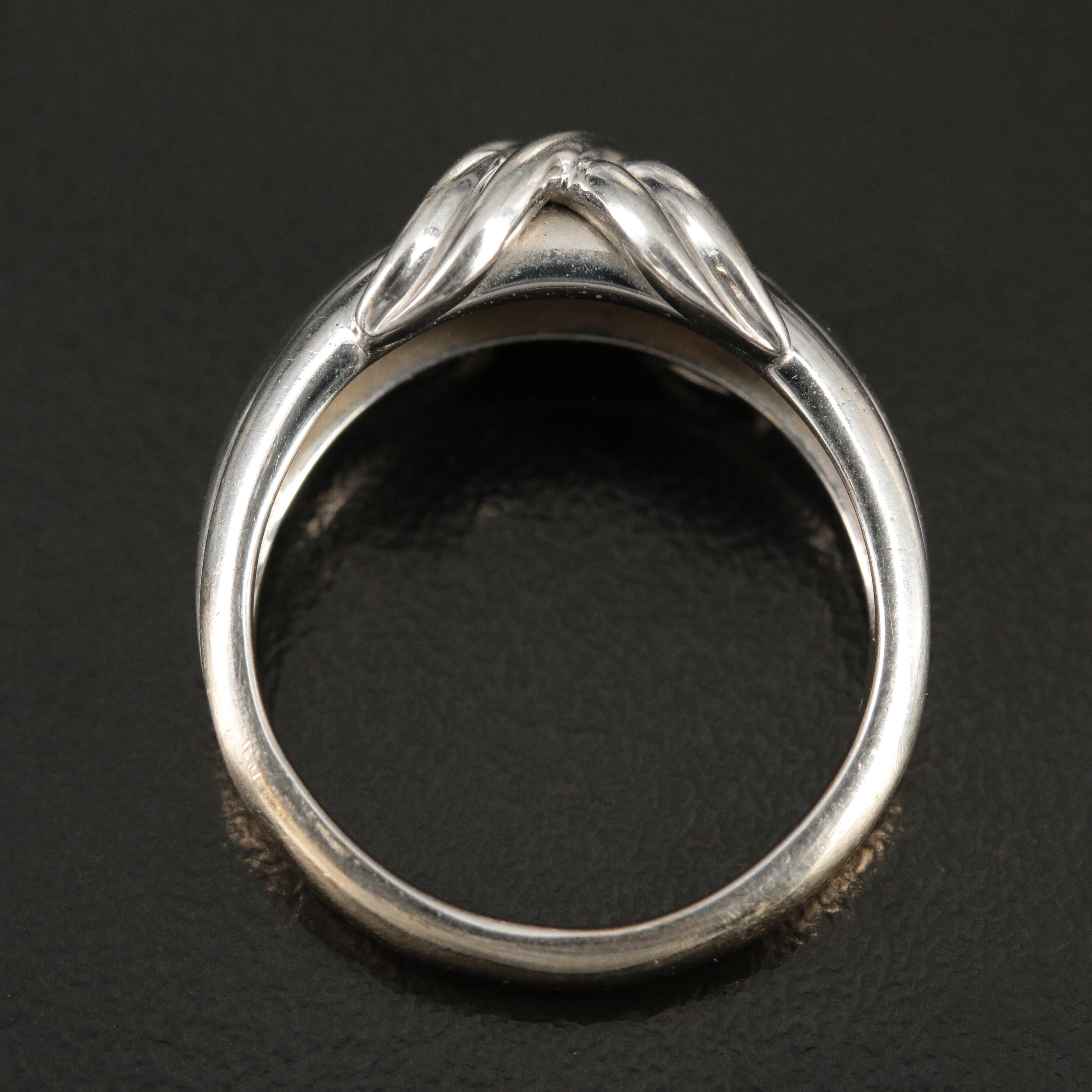 Tiffany & Co. "Signature X" 18K Ring