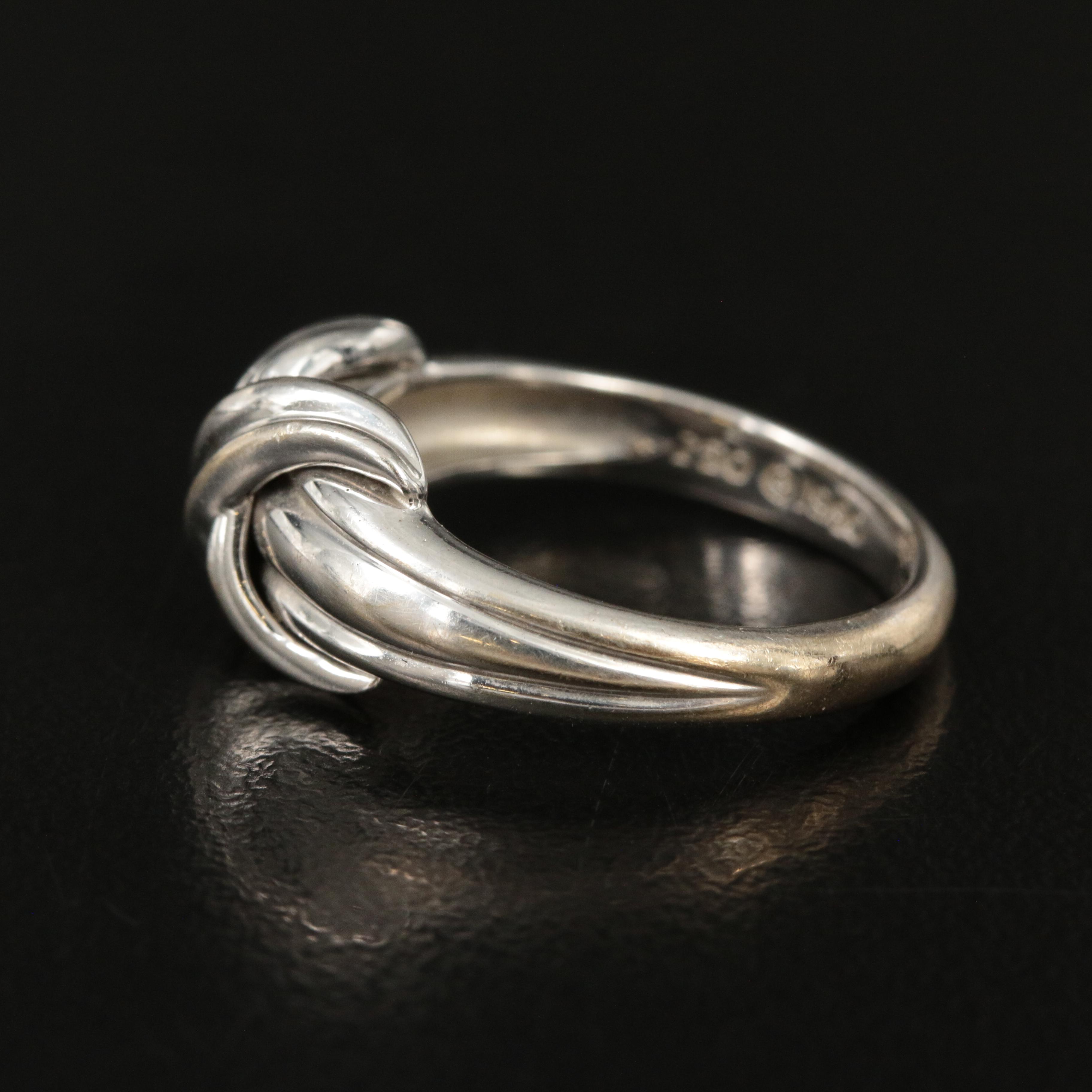 Tiffany & Co. "Signature X" 18K Ring