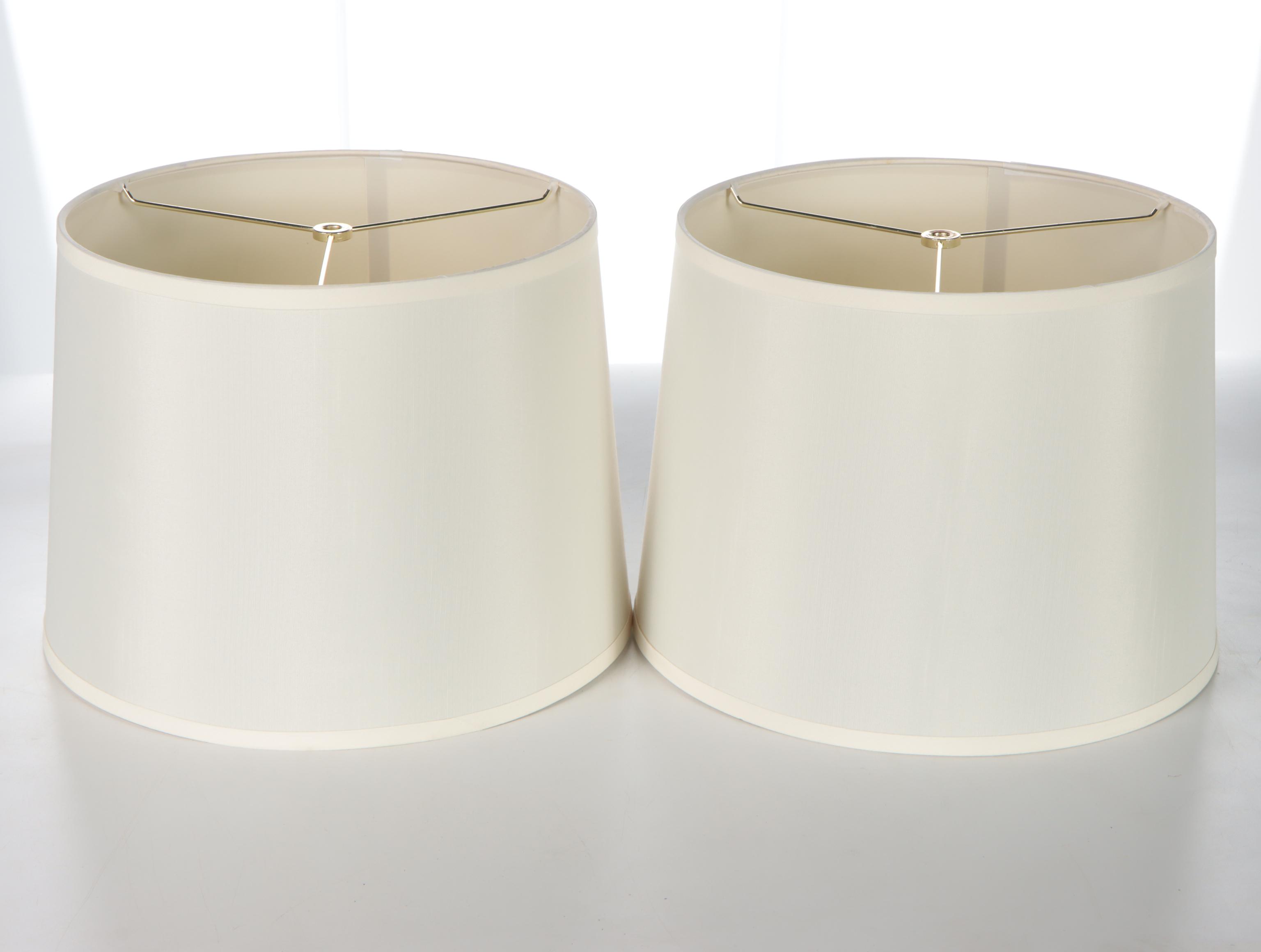 Ralph Lauren "Payton" Glass and Metal Table Lamps