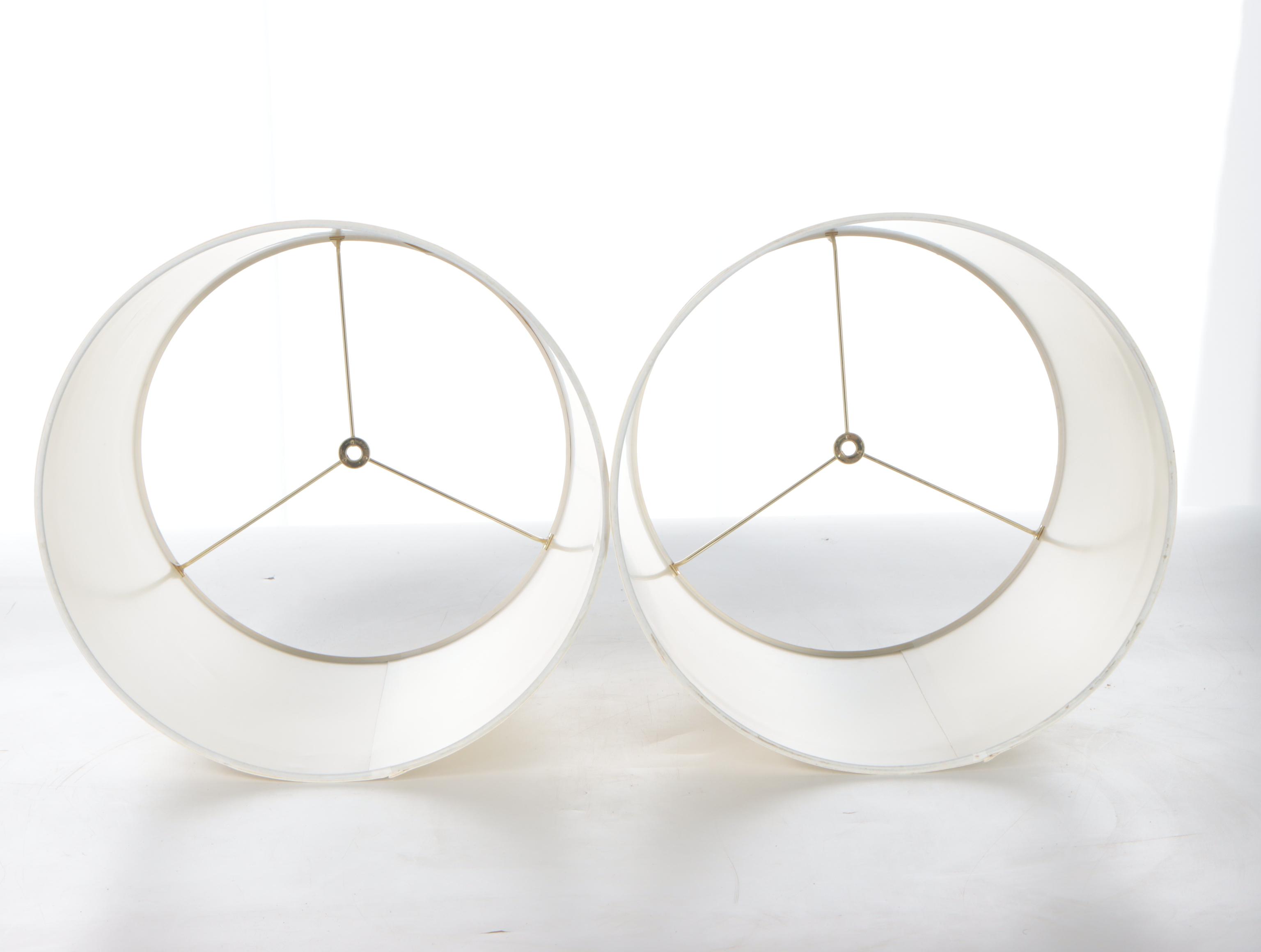 Ralph Lauren "Payton" Glass and Metal Table Lamps