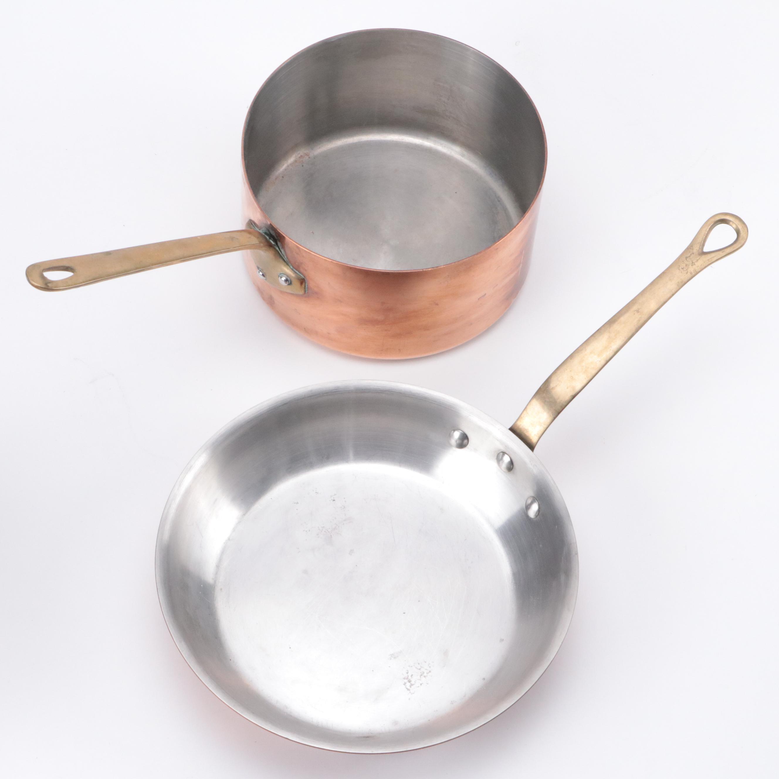 Sur La Table and Williams-Sonoma French Copper Cookware
