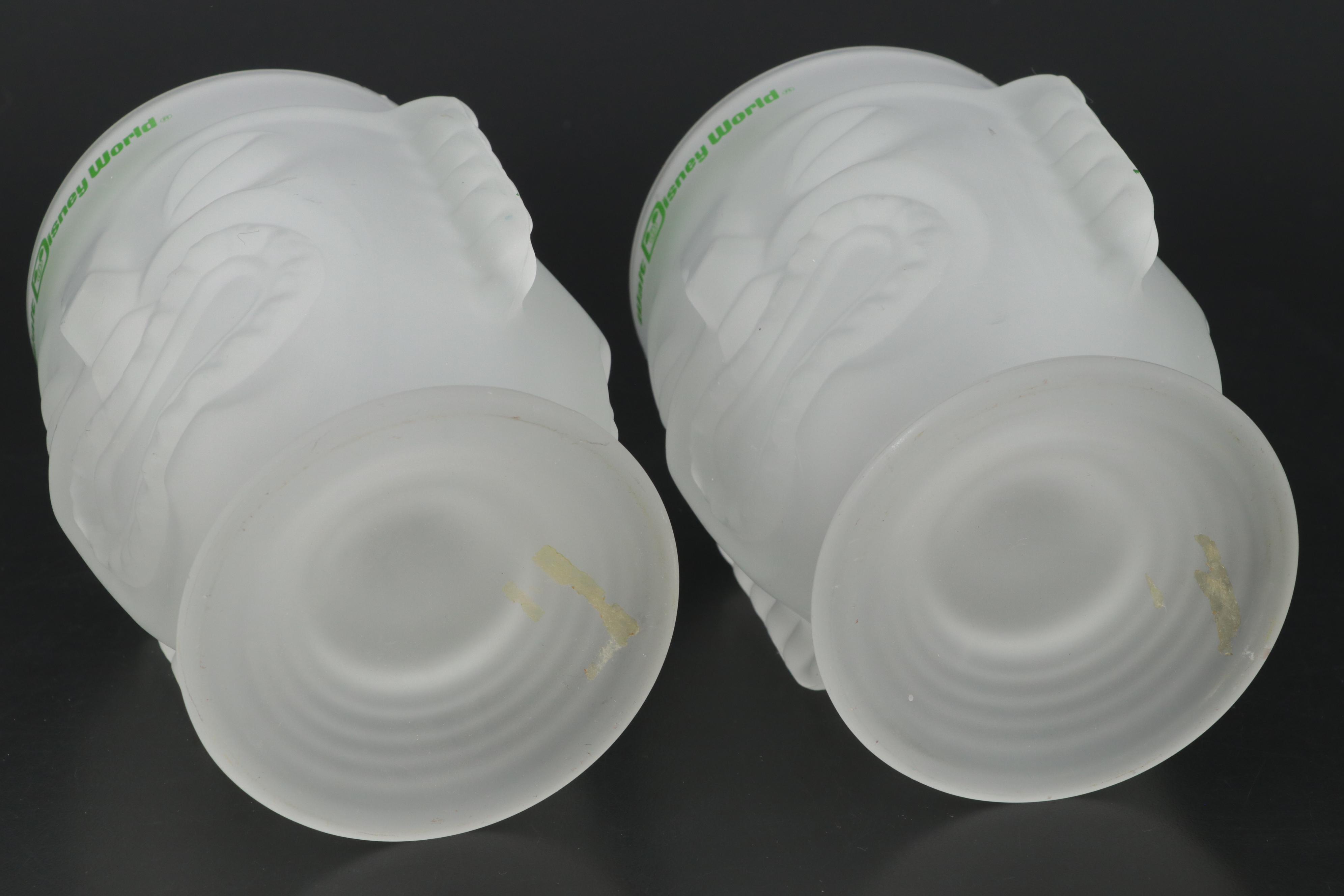 Walt Disney "Polynesian Village" Tiki Glasses