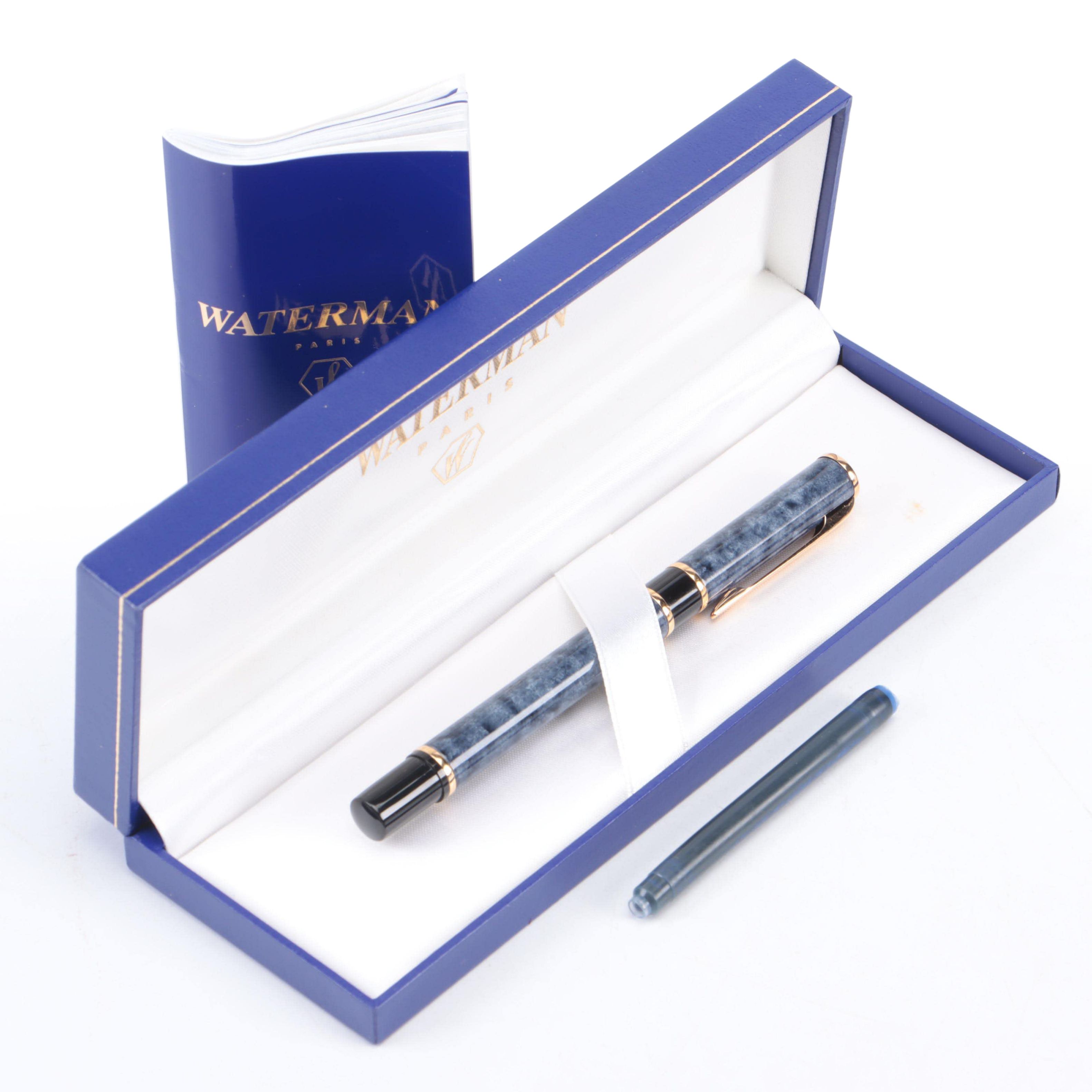 Waterman "Laureat" Fountain Pen and Case