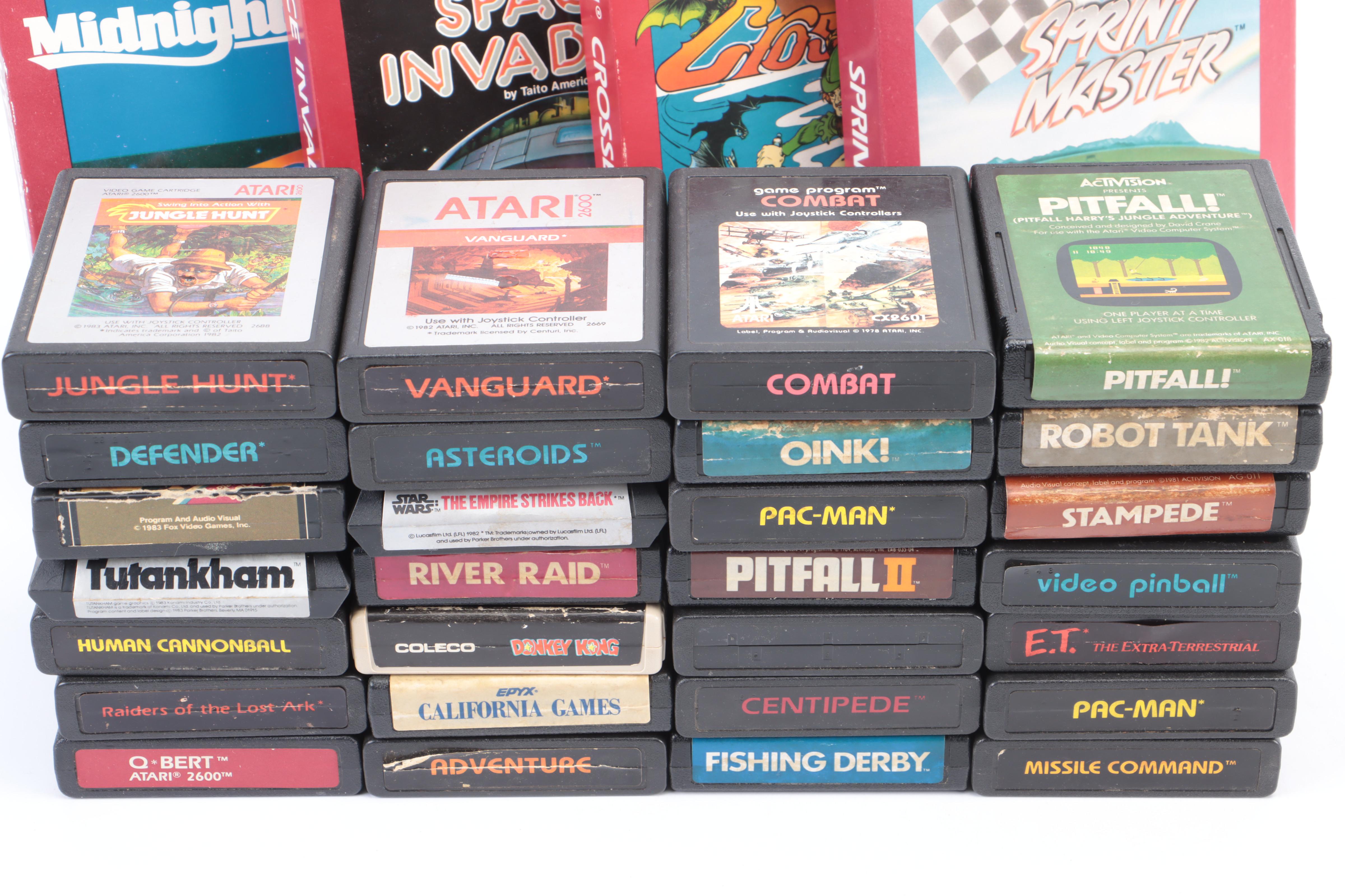 Atari Flashback 2 with Controllers and Game Collection