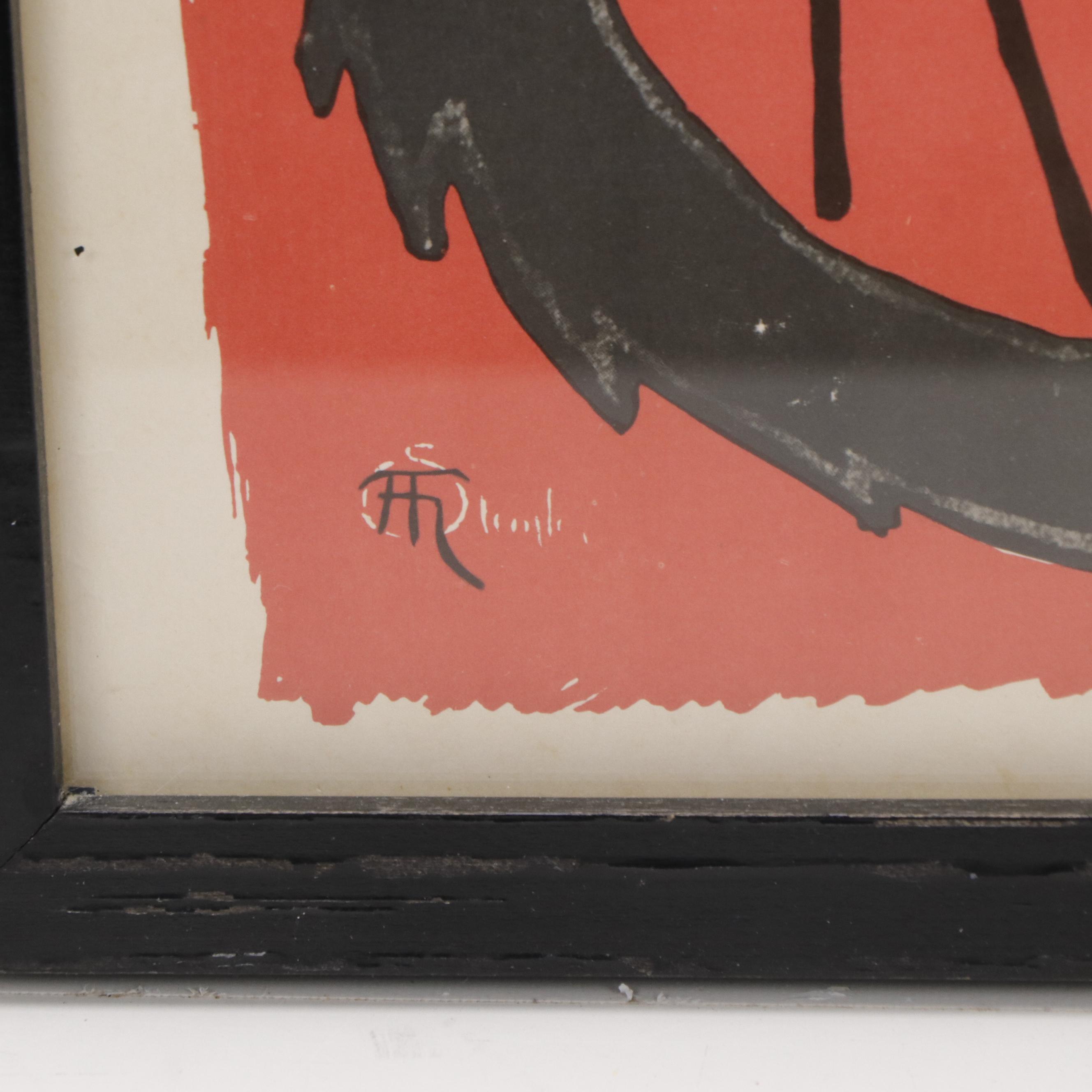 Tournée du Chat Noir de Rodolphe Salis Poster after Théophile Steinlen