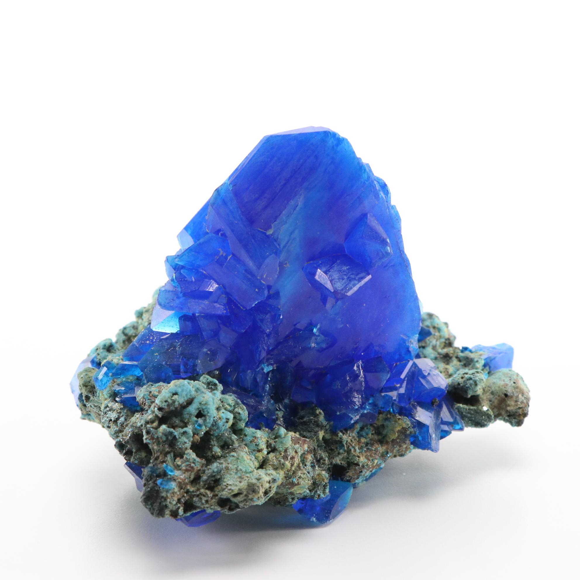 Rough Chalcanthite Crystal Cluster