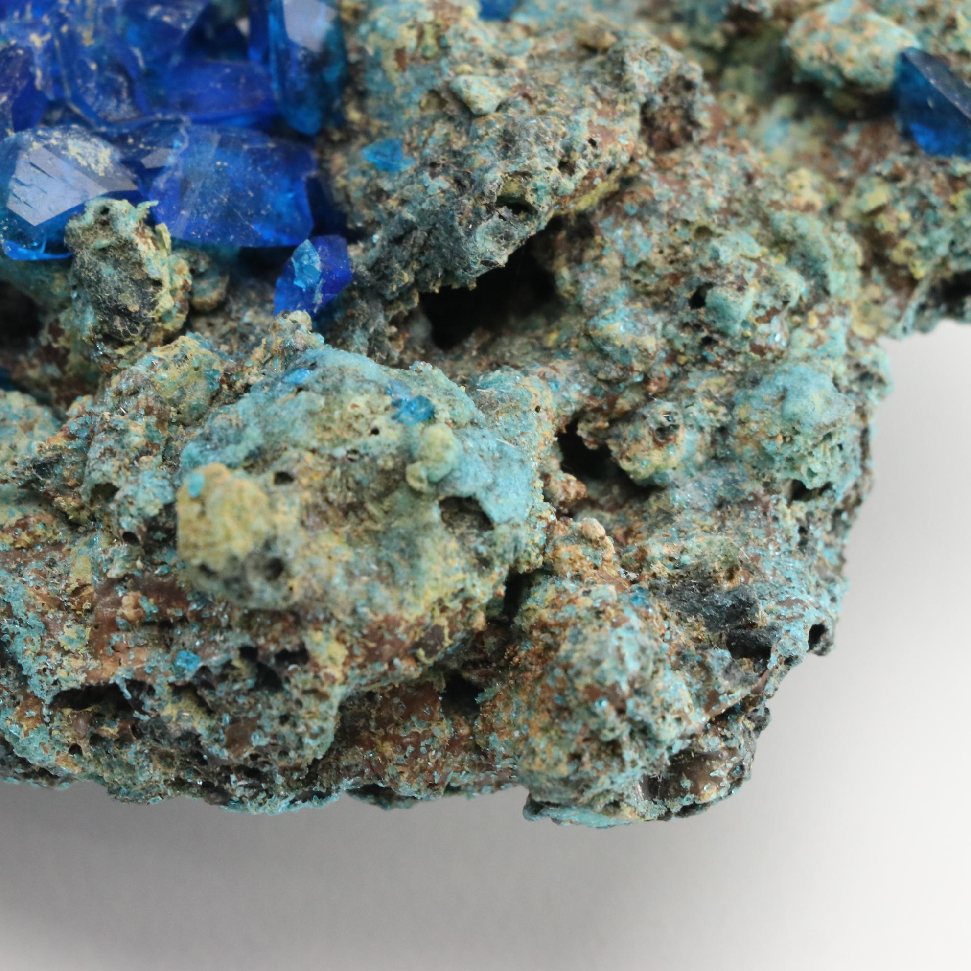 Rough Chalcanthite Crystal Cluster