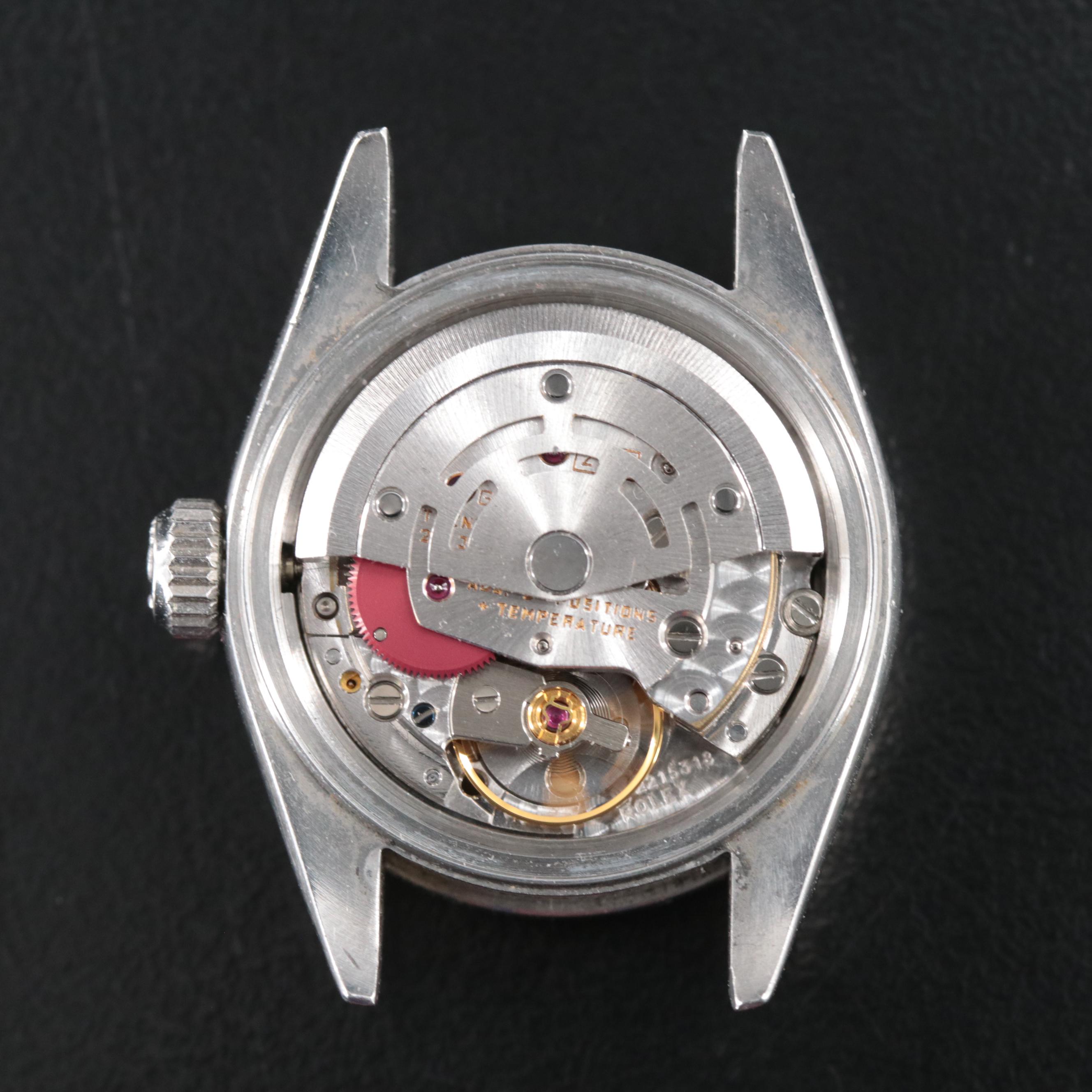 1991 Rolex Custom Diamond Bezel Oyster Perpetual Date Watch