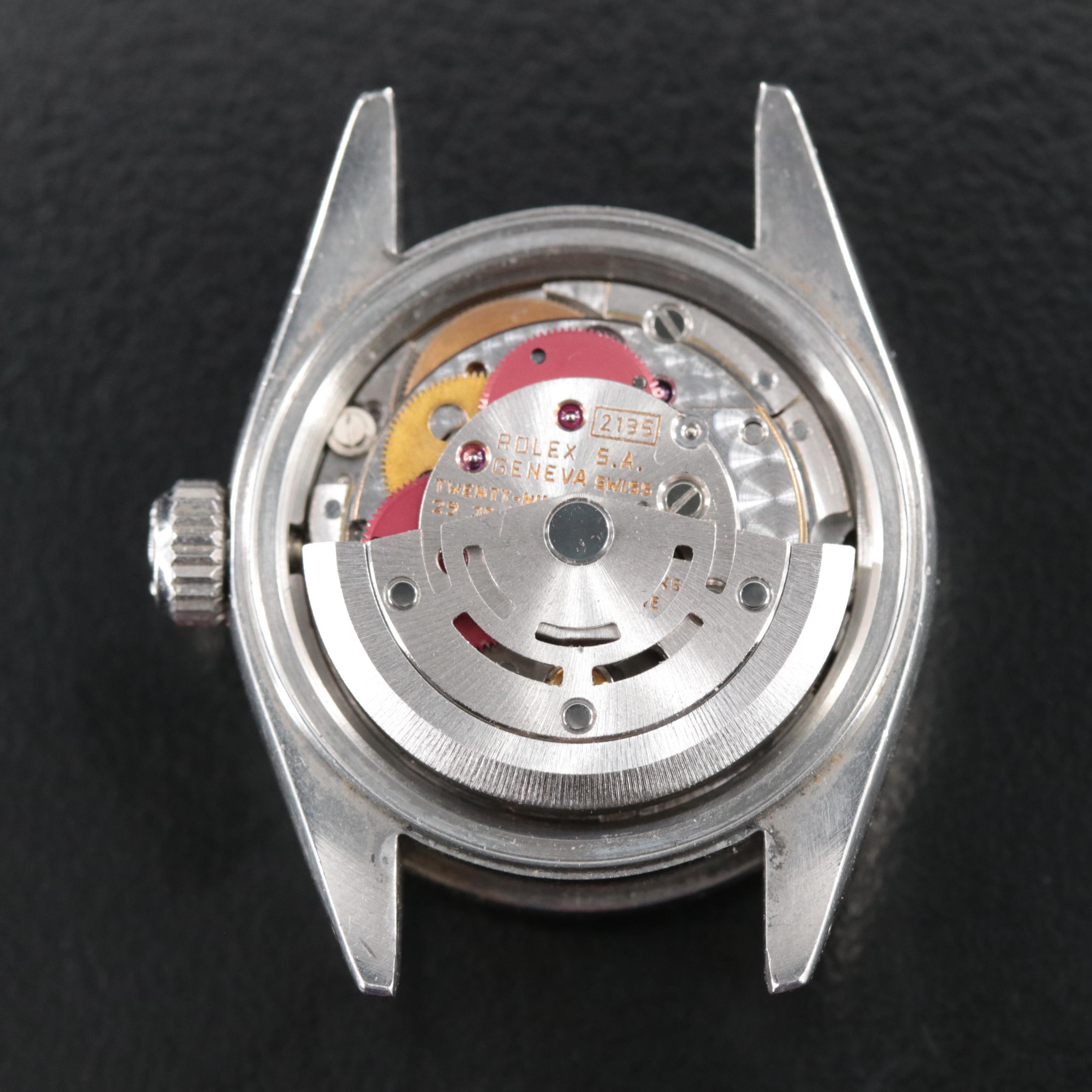 1991 Rolex Custom Diamond Bezel Oyster Perpetual Date Watch