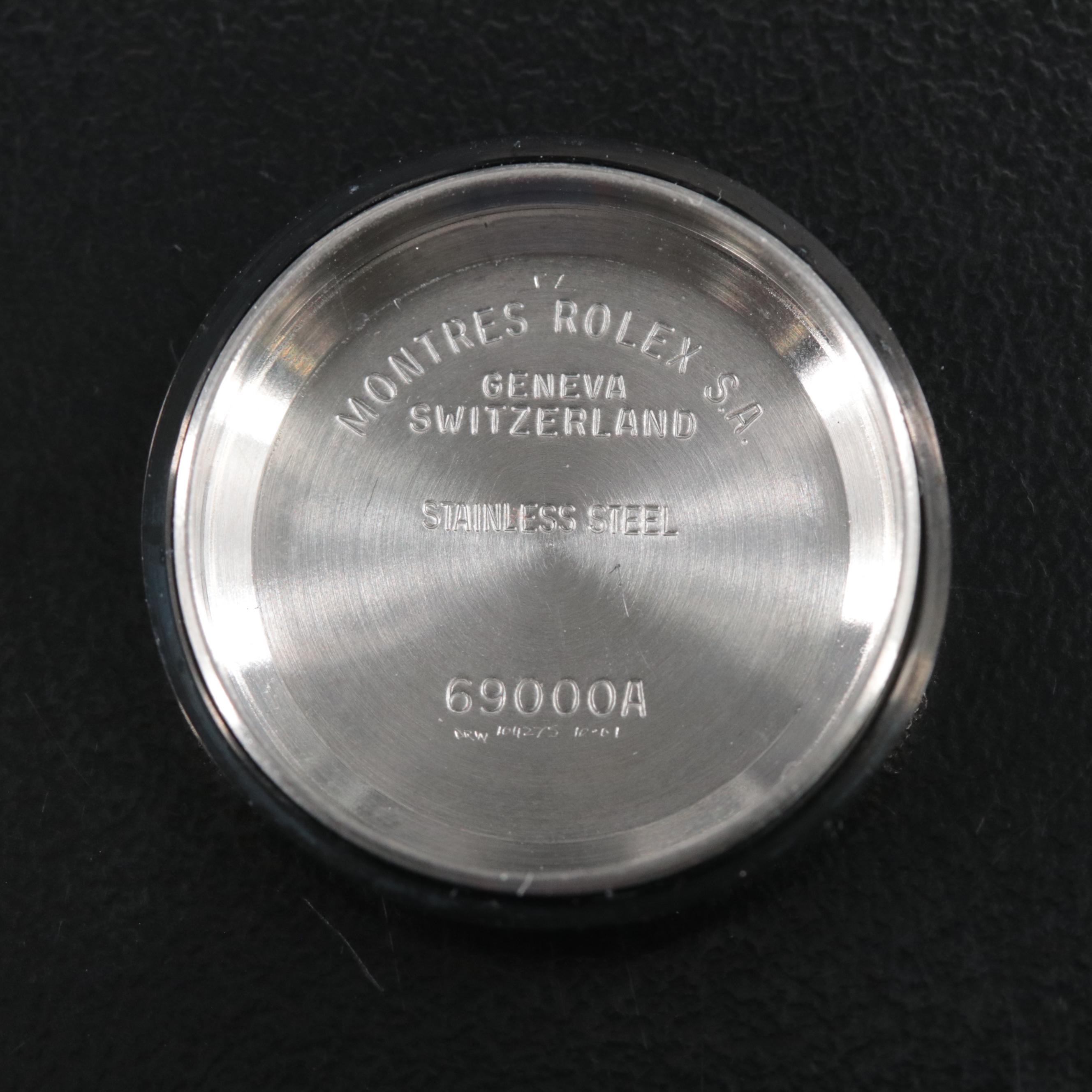 1991 Rolex Custom Diamond Bezel Oyster Perpetual Date Watch