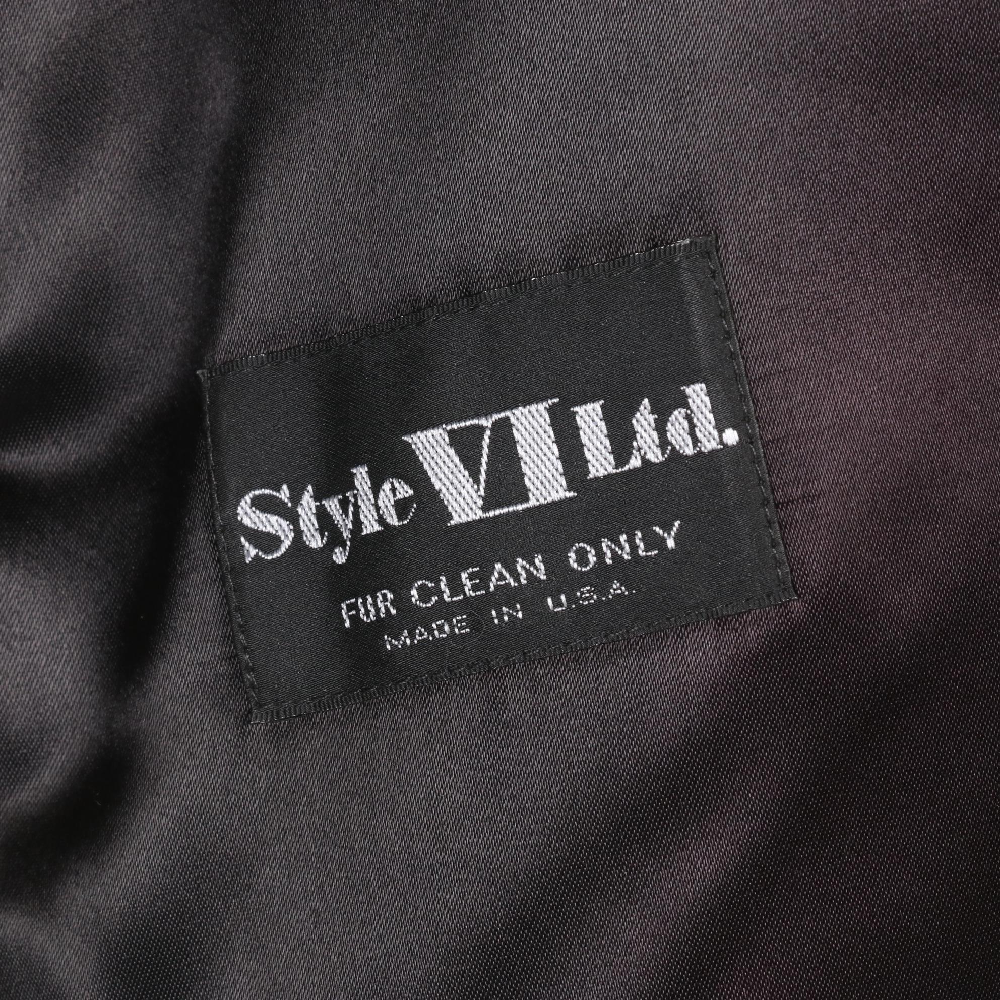 Fox Fur Hat with Style VI Ltd. Faux Fur Coat