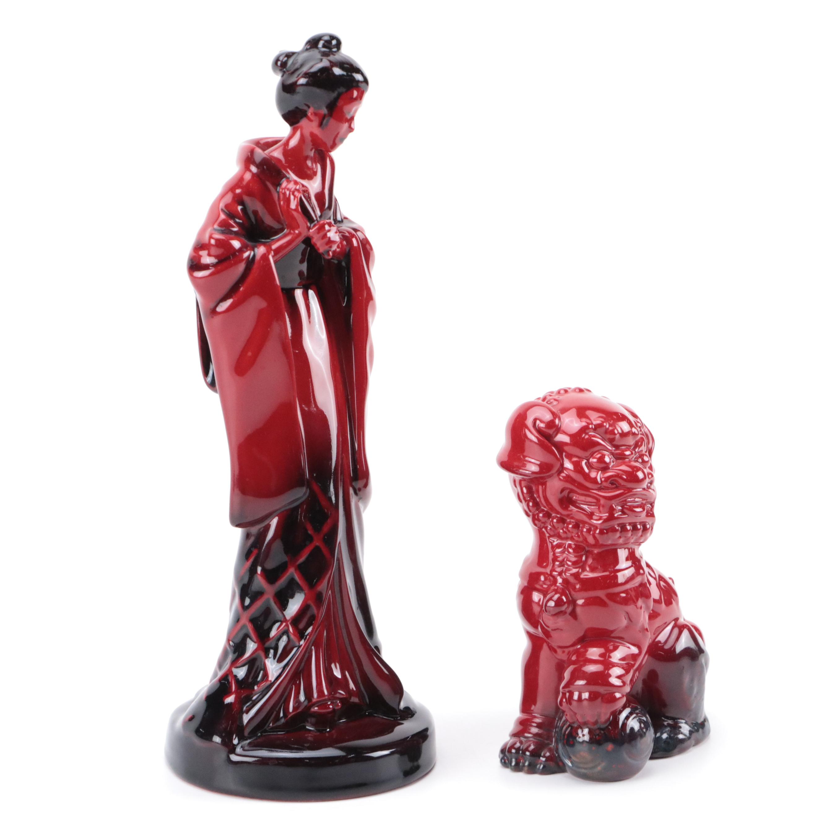 Royal Doulton International Collectors Club "The Geisha" and More Figurines