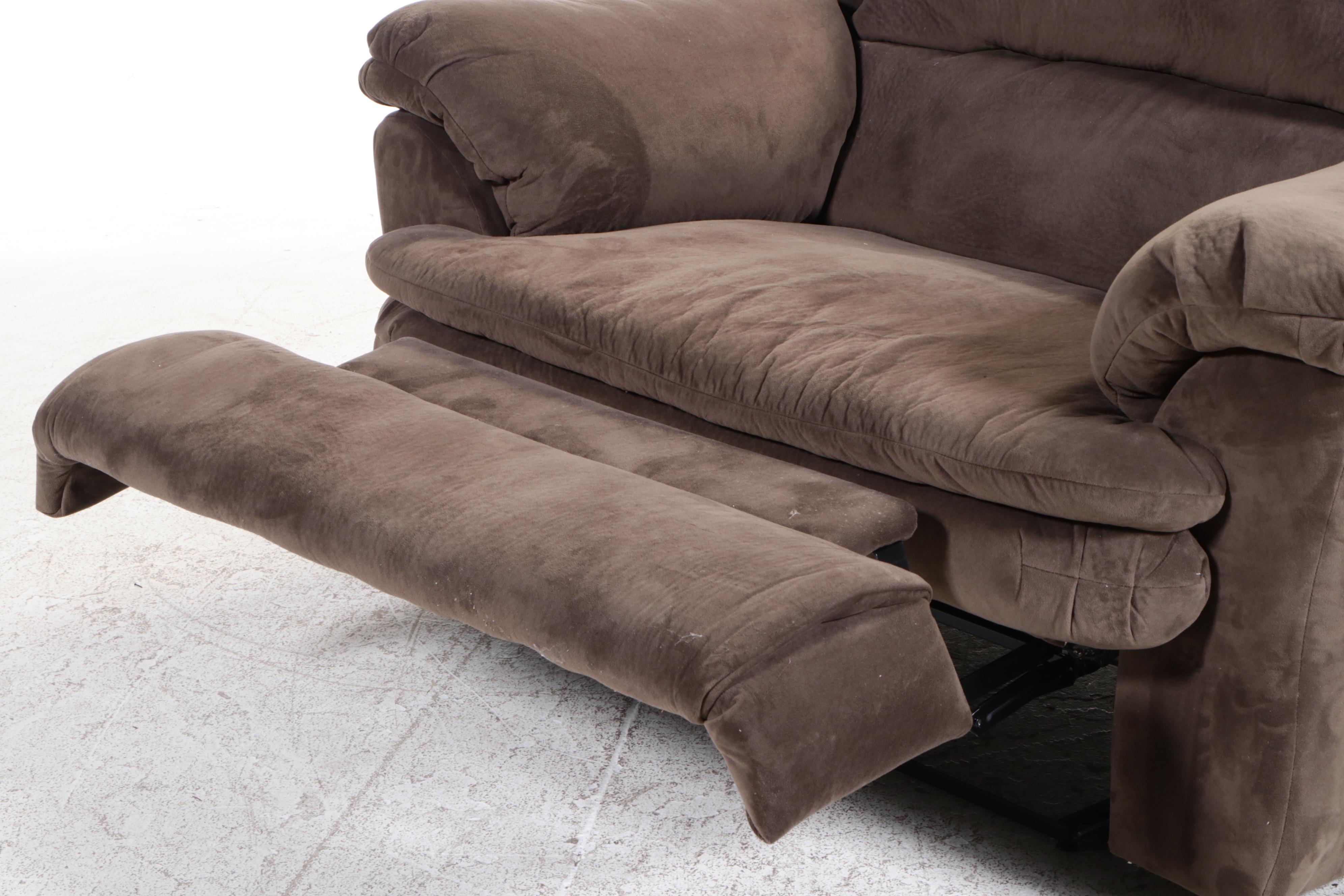 Lane Upholstered Chair-and-a-Half Recliner