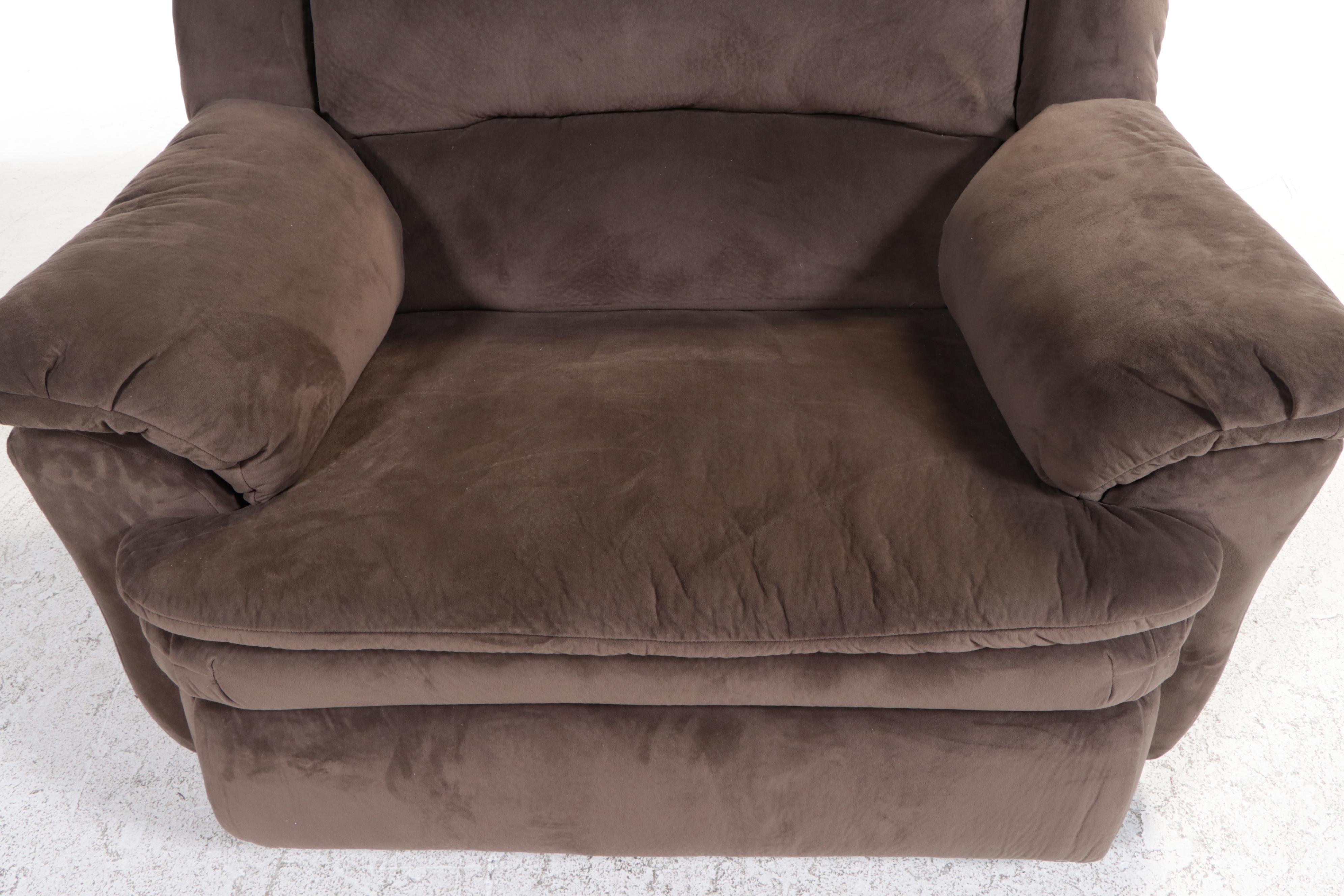 Lane Upholstered Chair-and-a-Half Recliner