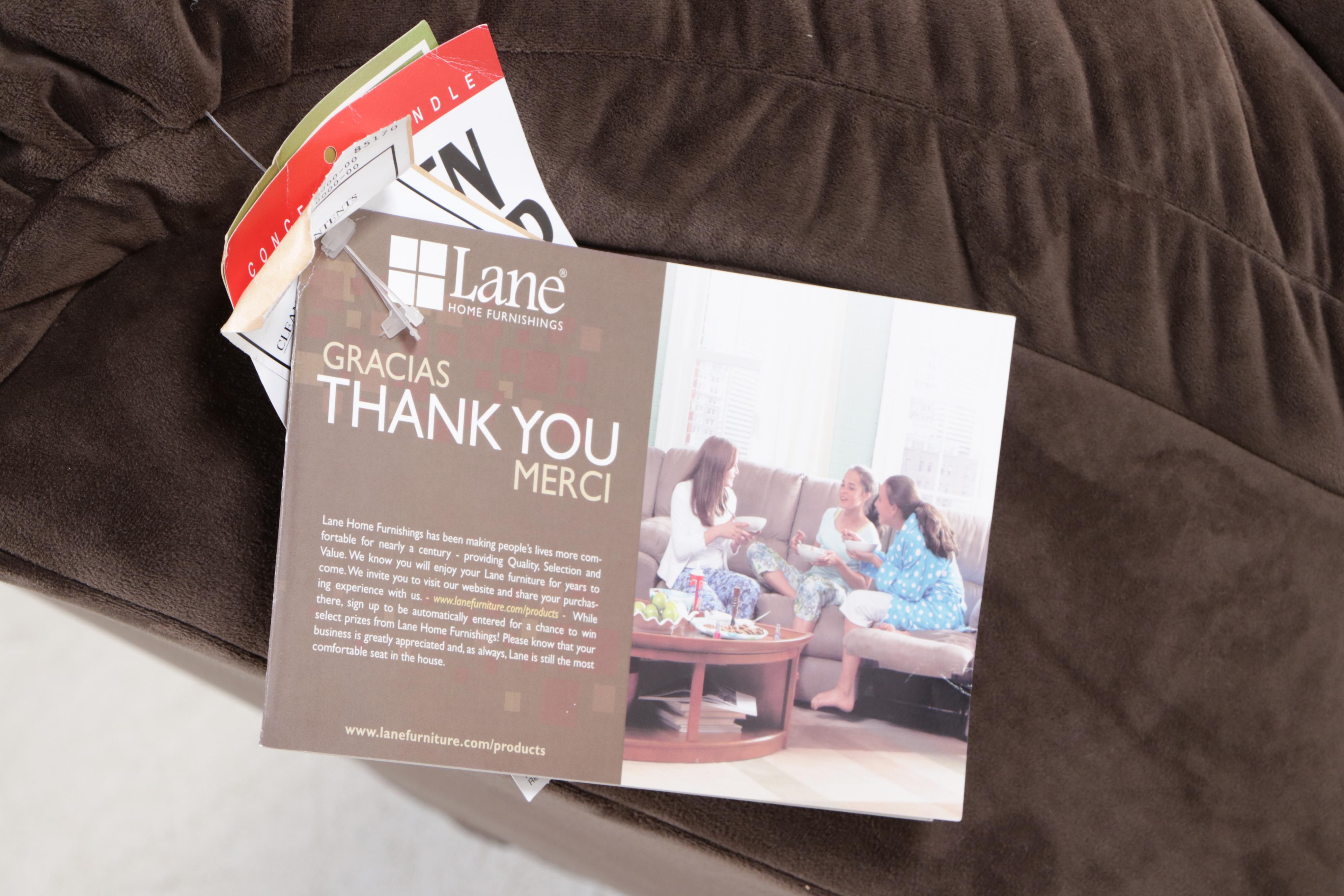 Lane Upholstered Chair-and-a-Half Recliner