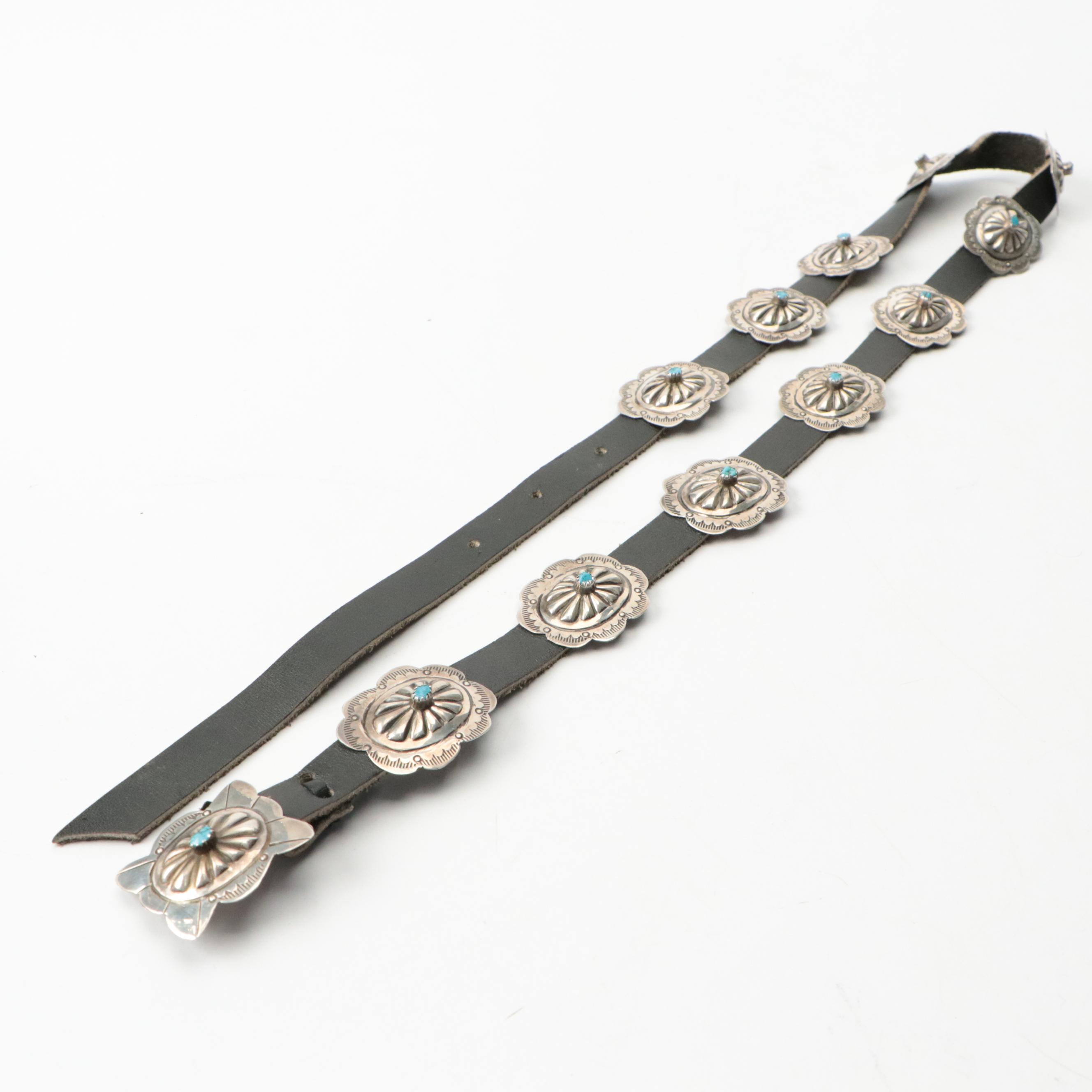 Conchos Ovales Southwestern 48x38 Mm - Style Argent Ancien, Pour Selle, Ceinture, Décoration