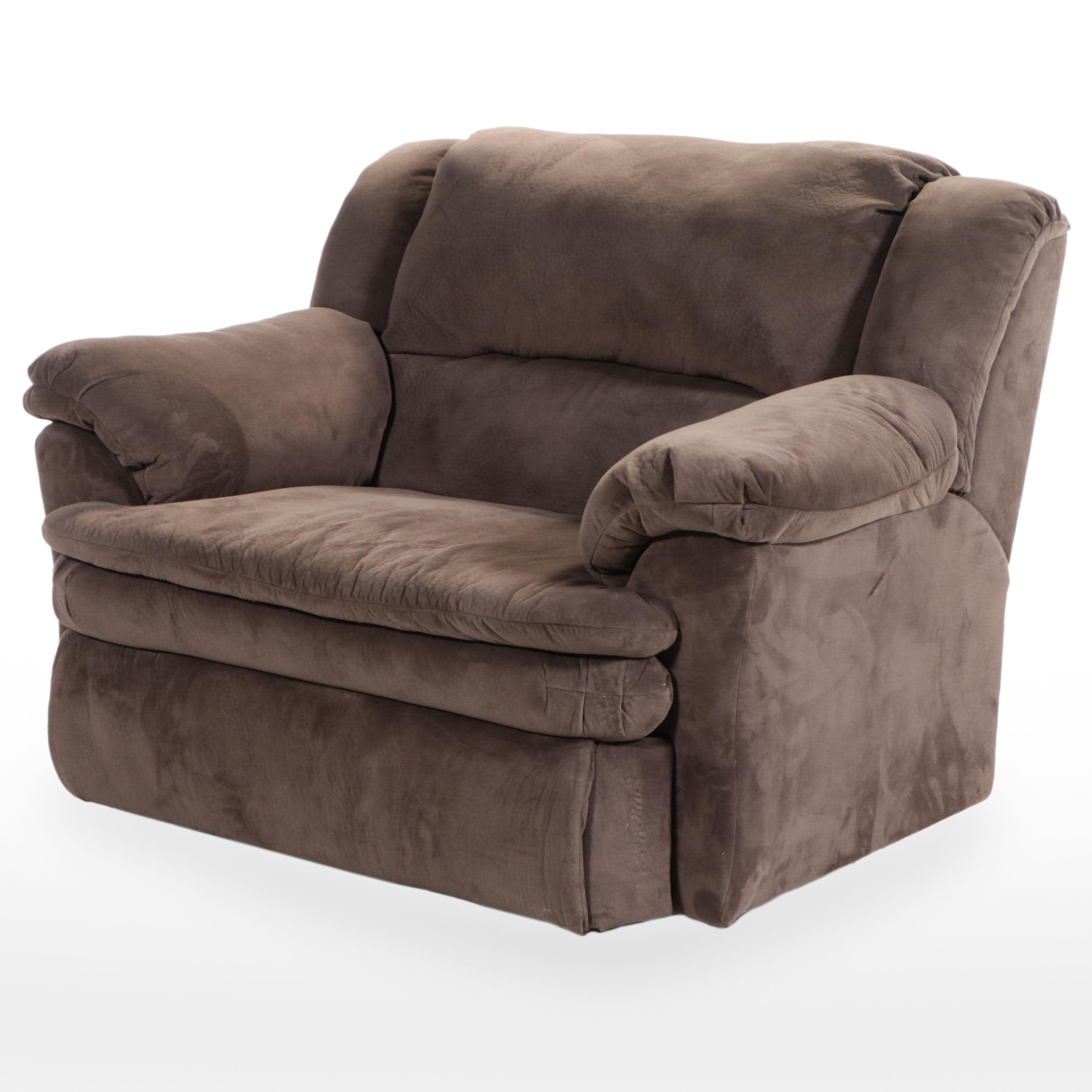 Lane Upholstered Chair-and-a-Half Recliner