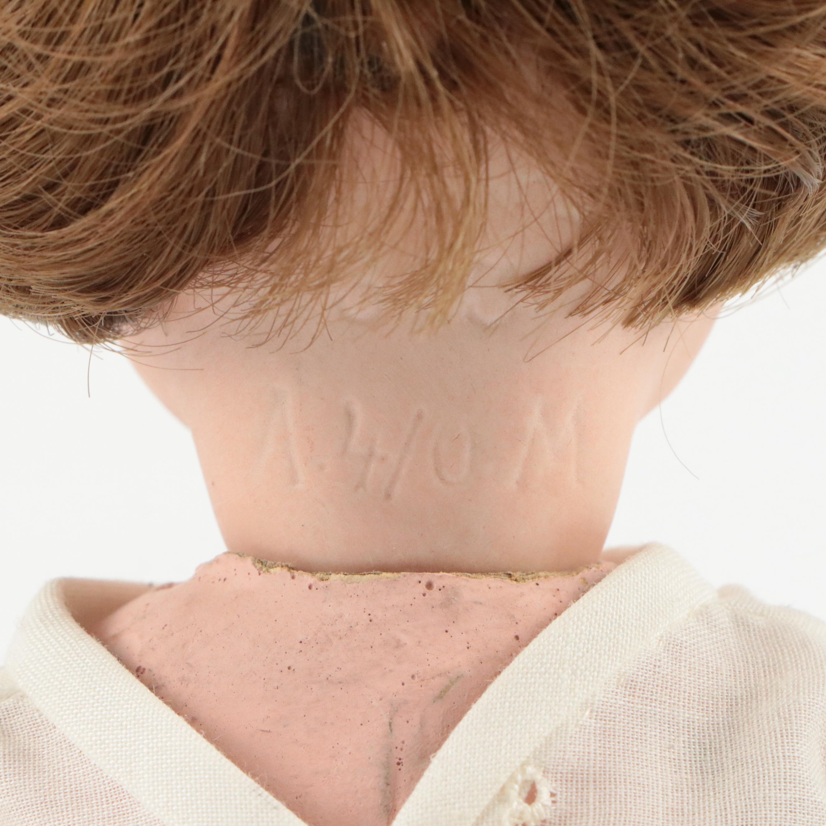 Armand Marseille 323 Bisque and Composition Body Goggley Eye Doll