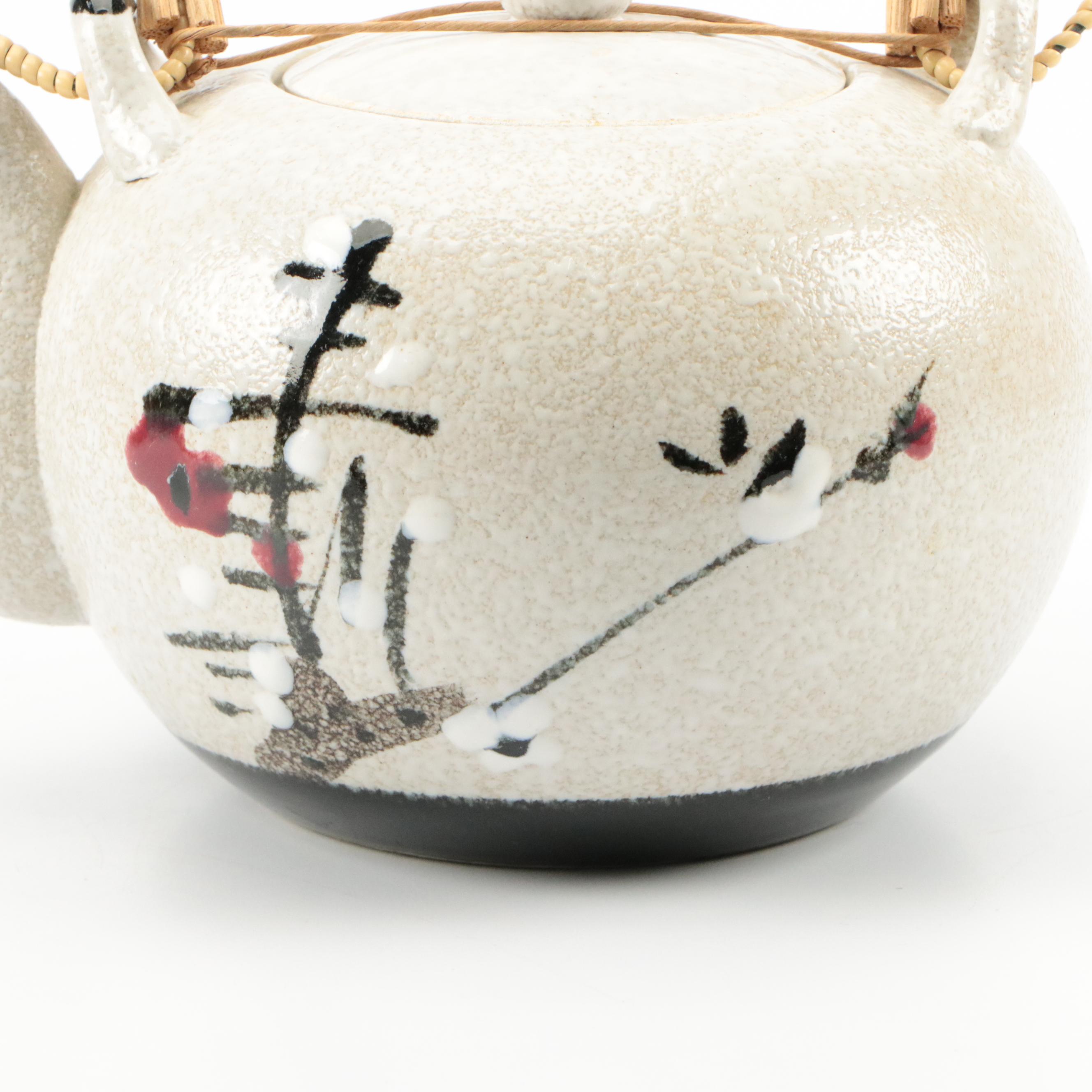 DIC Japanese Teapot with Chinese Rice Measure and Dragon Bowl