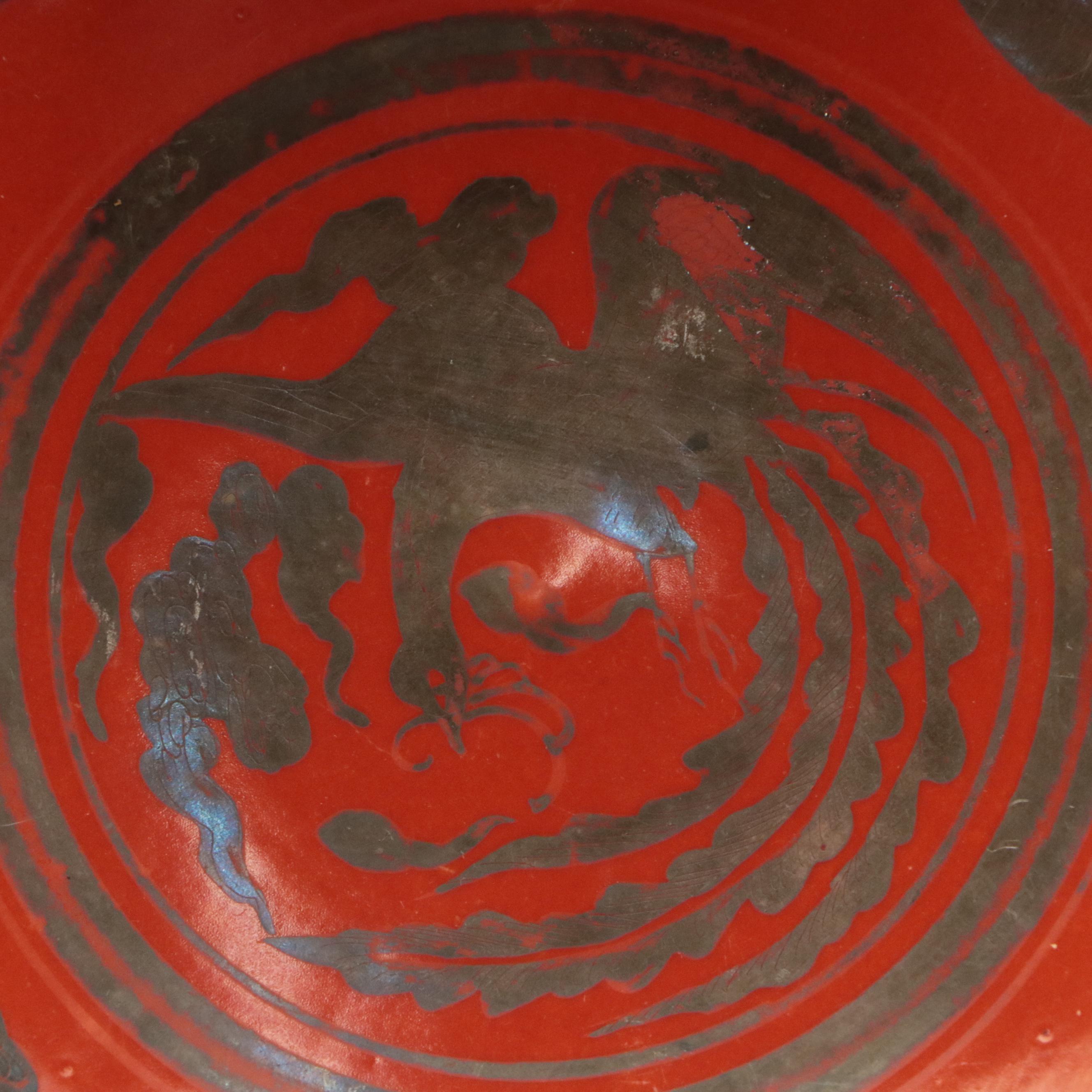 DIC Japanese Teapot with Chinese Rice Measure and Dragon Bowl