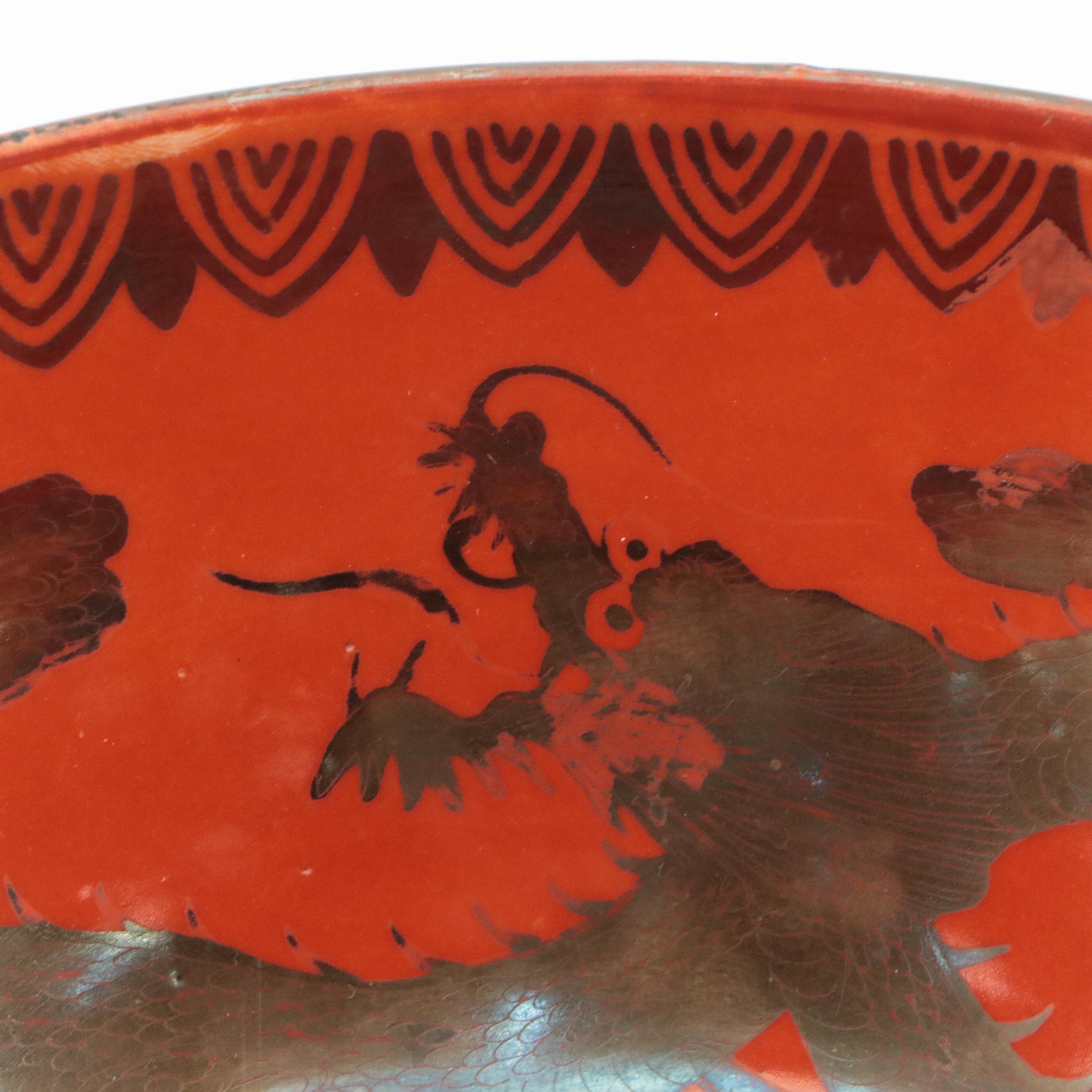 DIC Japanese Teapot with Chinese Rice Measure and Dragon Bowl