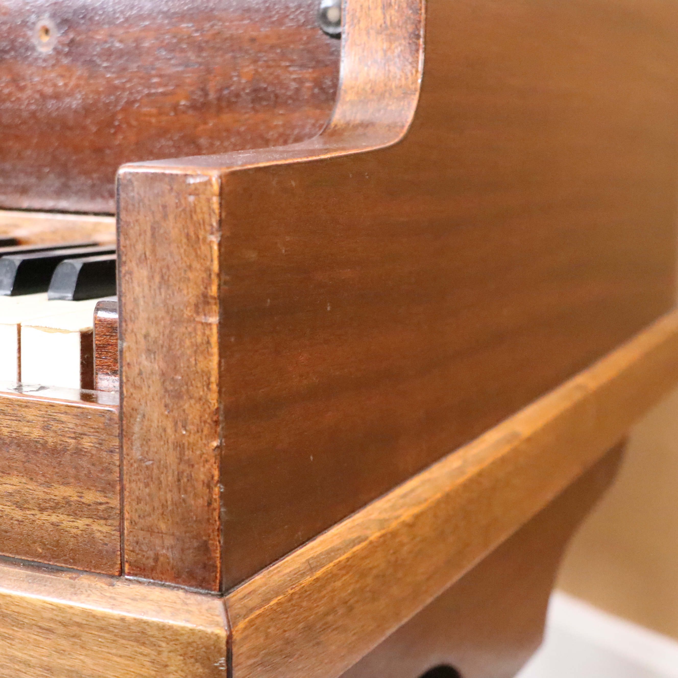 Mahogany Baby Grand Piano, Early 20th Century