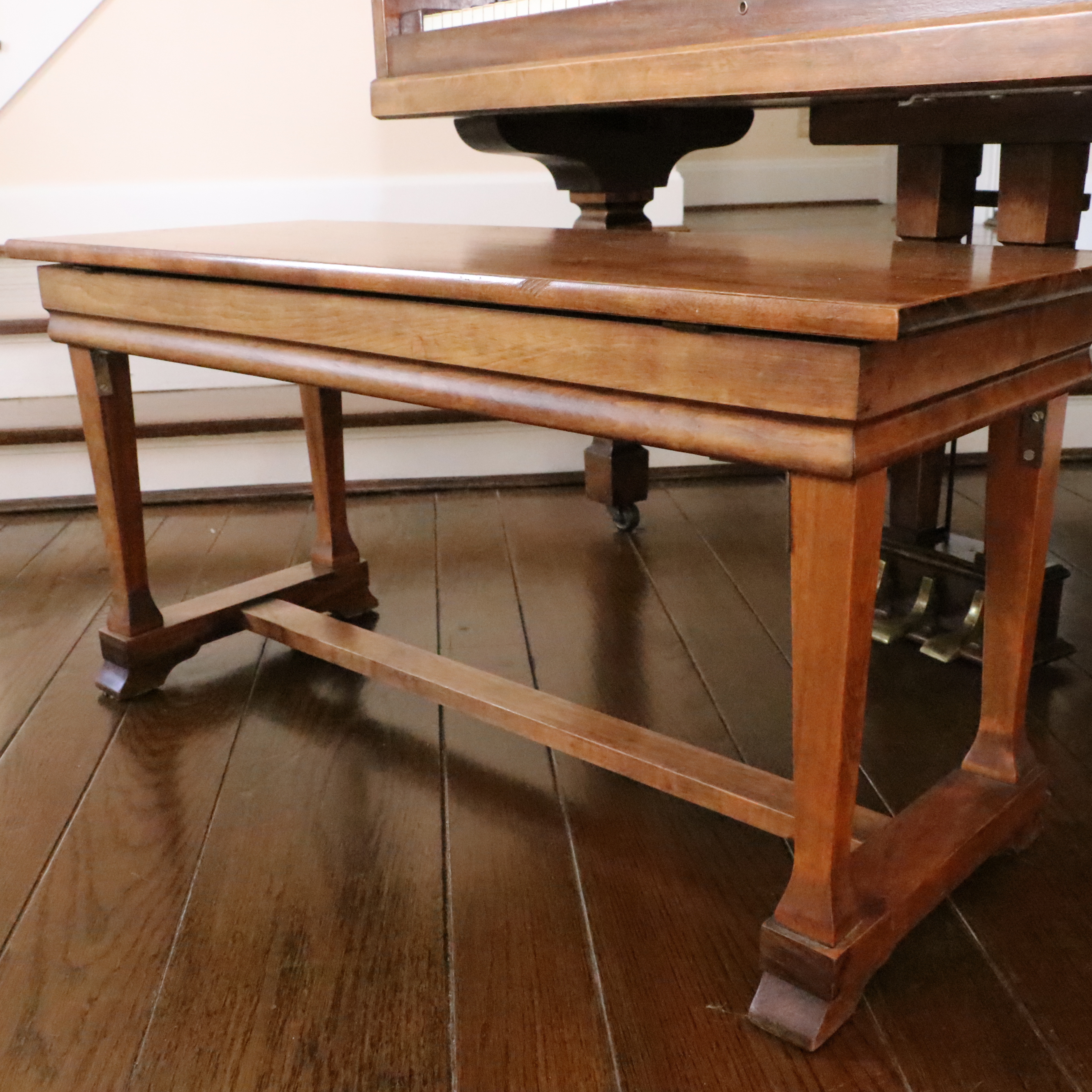 Mahogany Baby Grand Piano, Early 20th Century