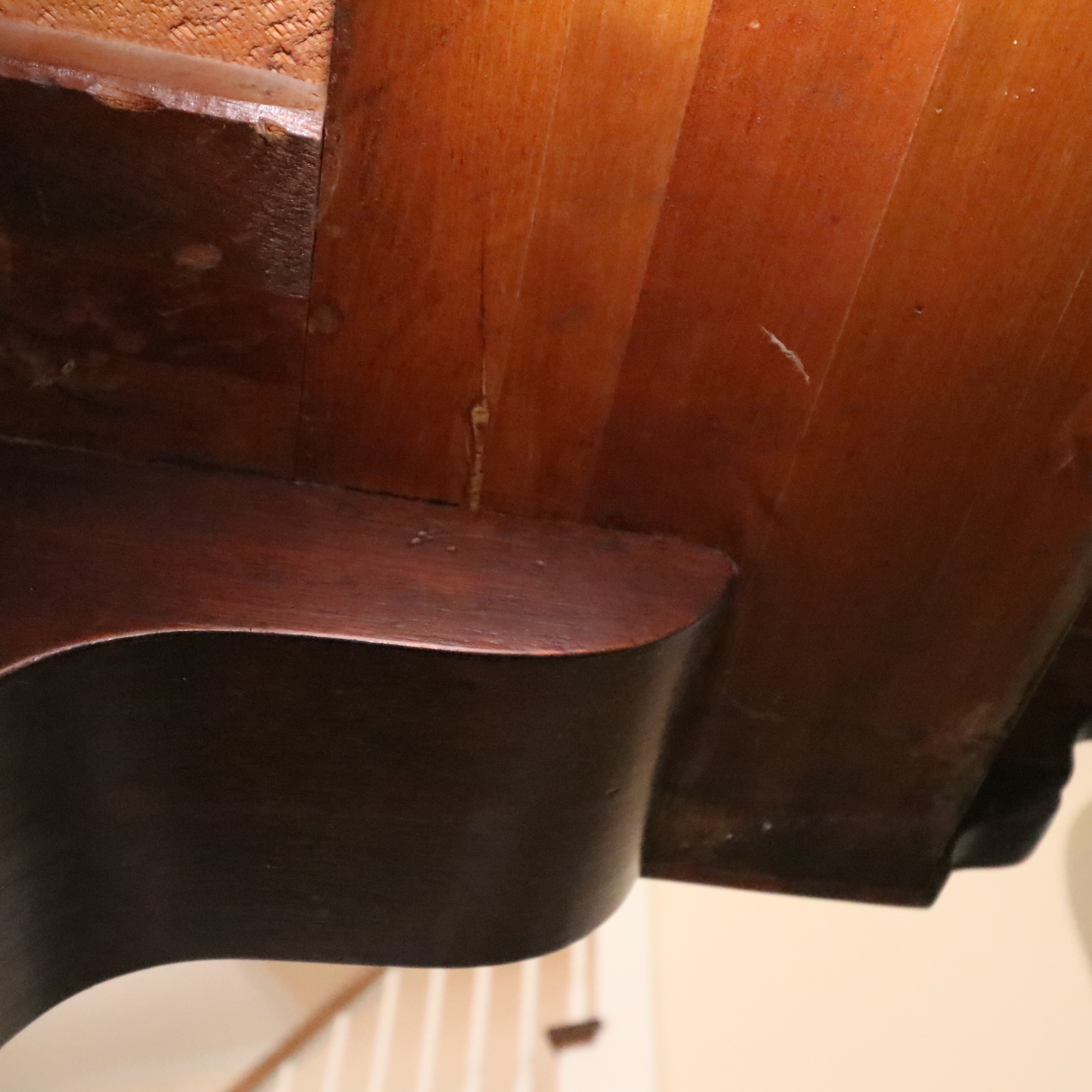 Mahogany Baby Grand Piano, Early 20th Century