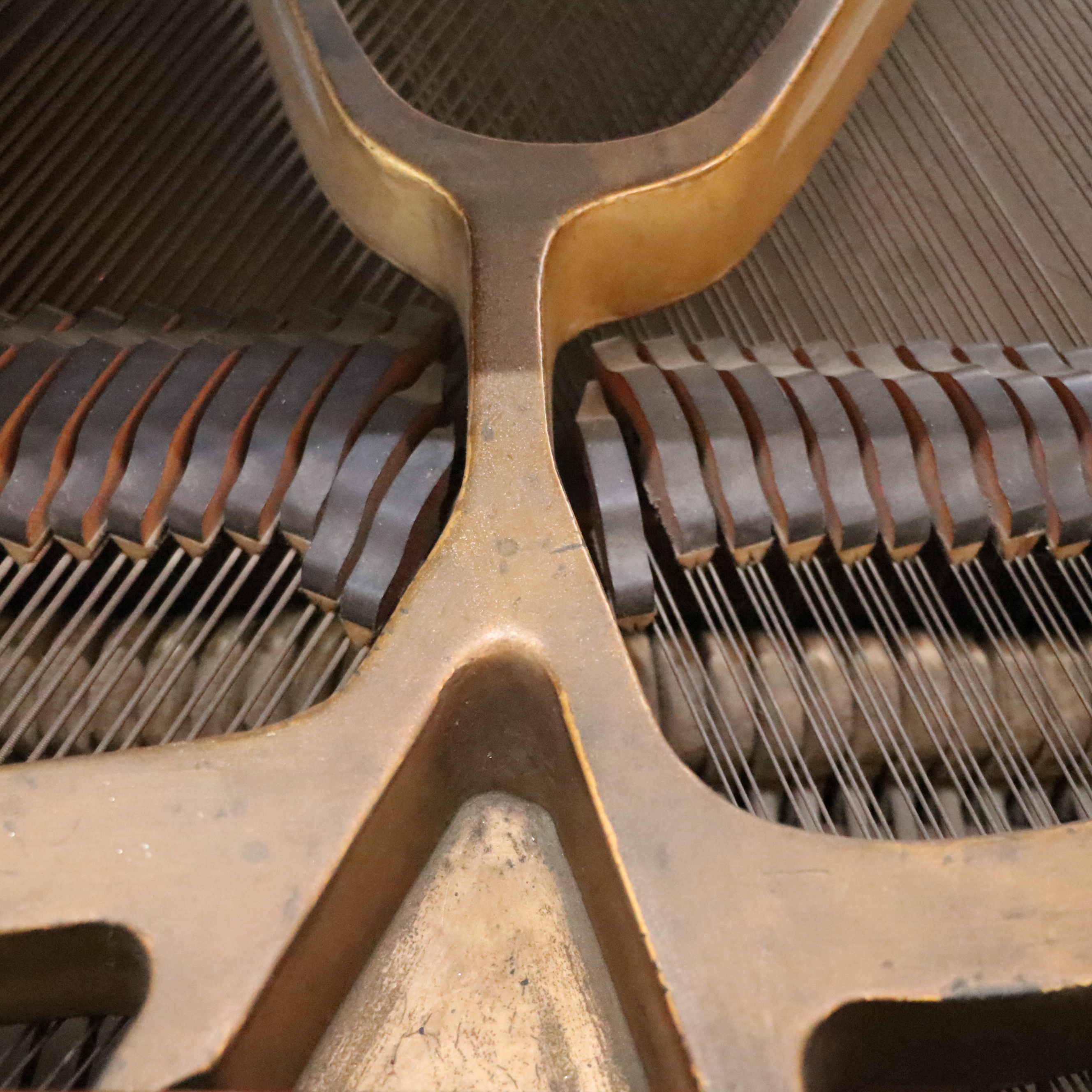 Mahogany Baby Grand Piano, Early 20th Century