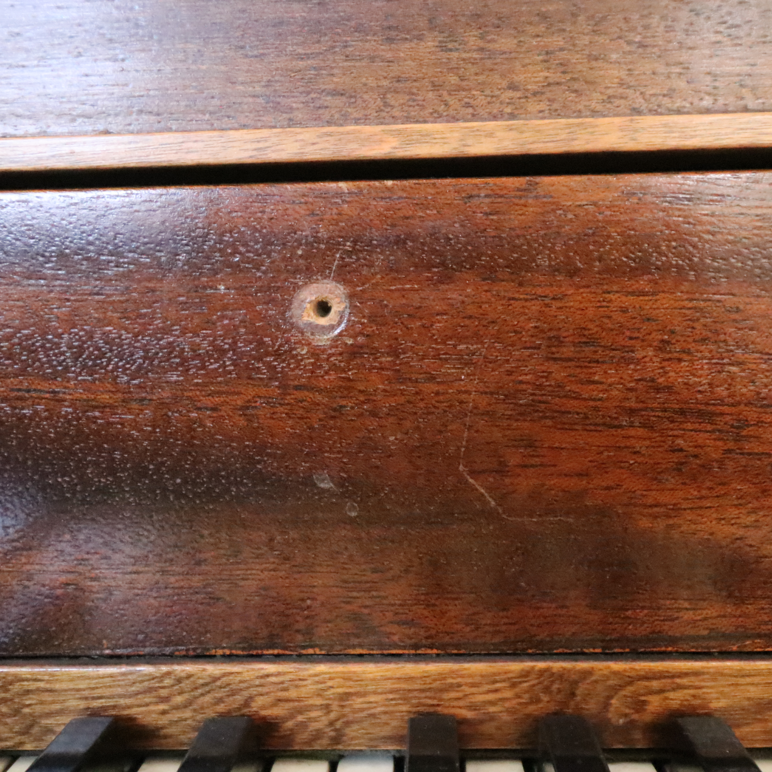Mahogany Baby Grand Piano, Early 20th Century