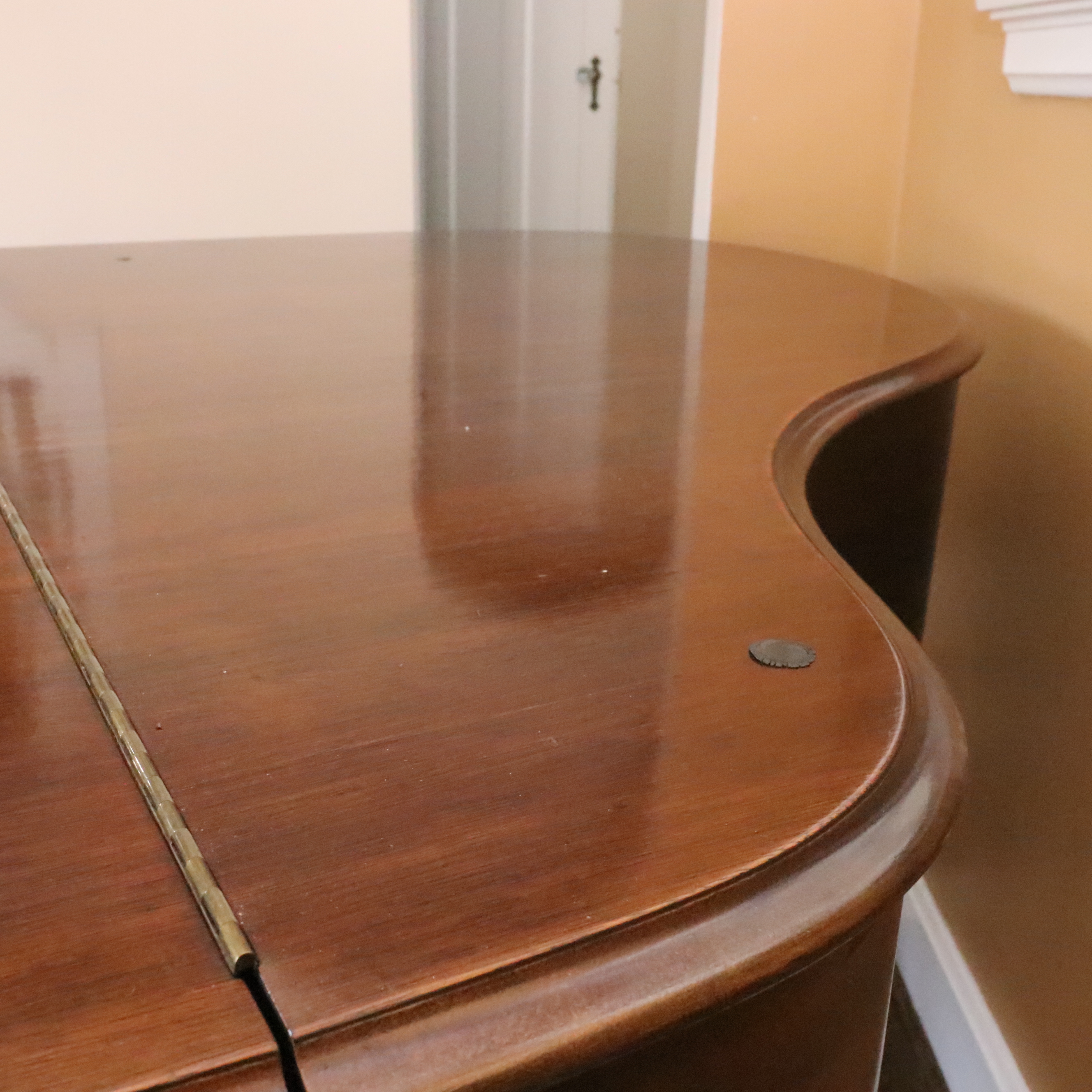 Mahogany Baby Grand Piano, Early 20th Century