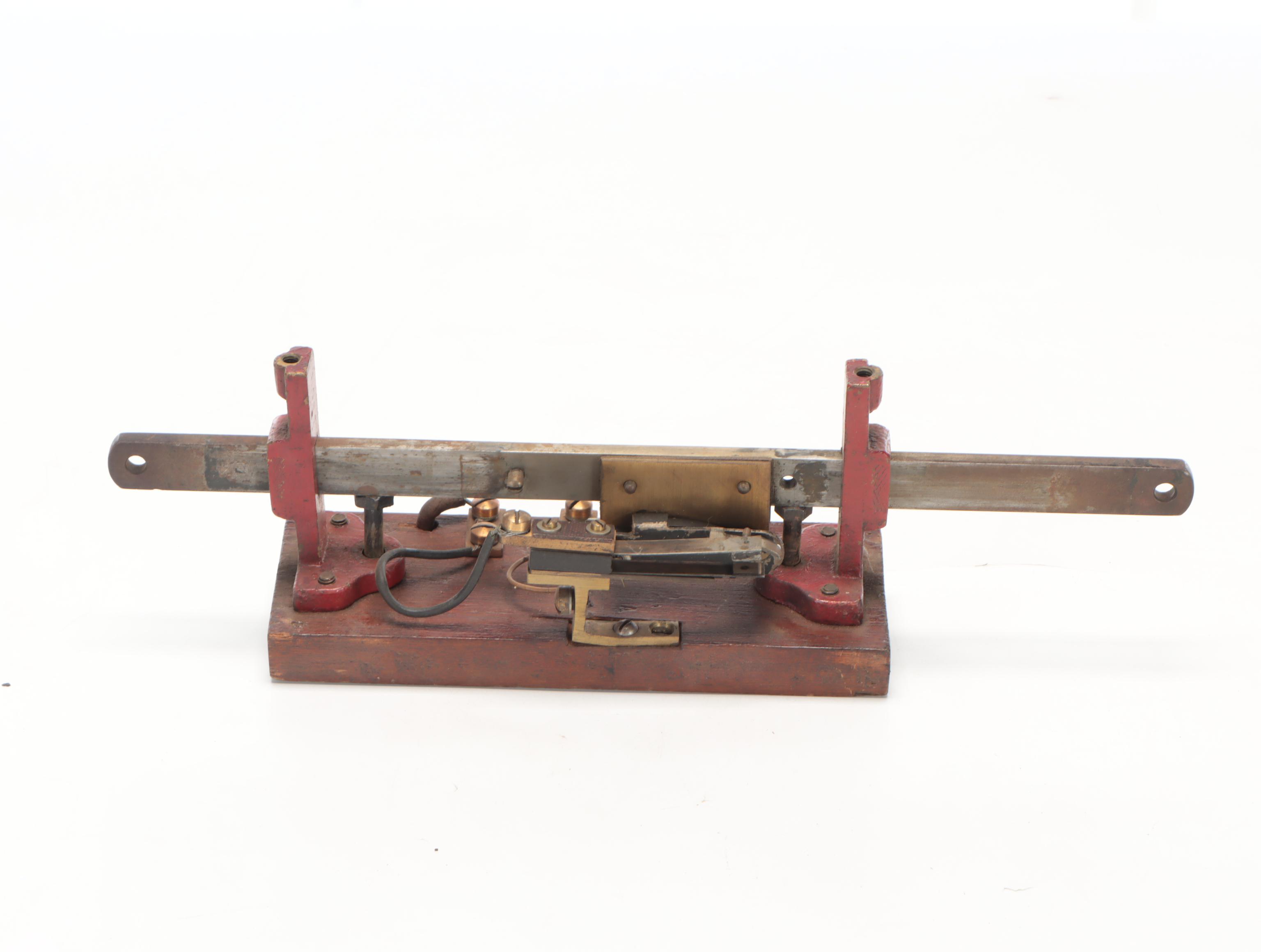 Large Format Antique Bellows Camera With Film Plates, Box and More