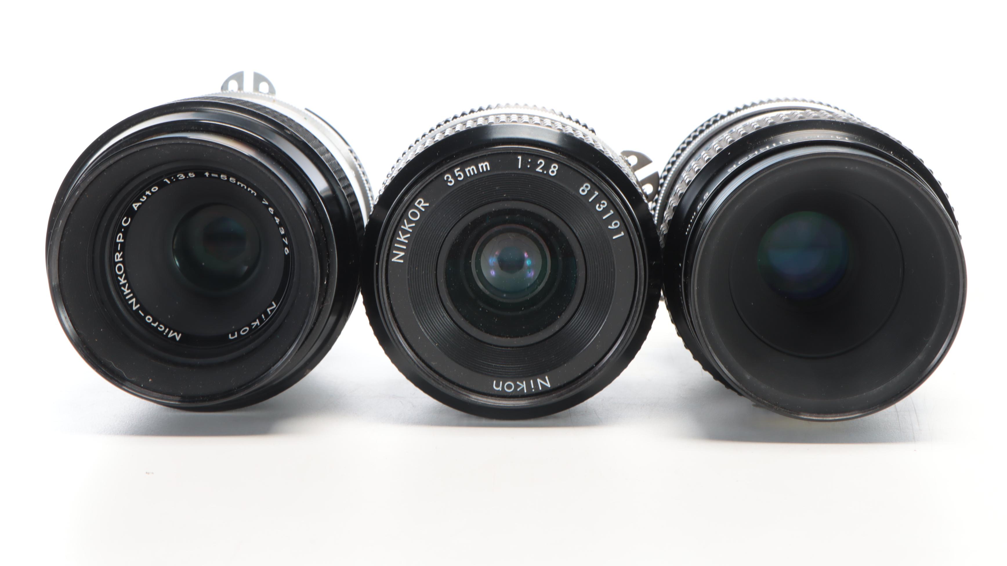 Nikon N2000, FE2 and Other 35mm Cameras, Lenses and Accessories