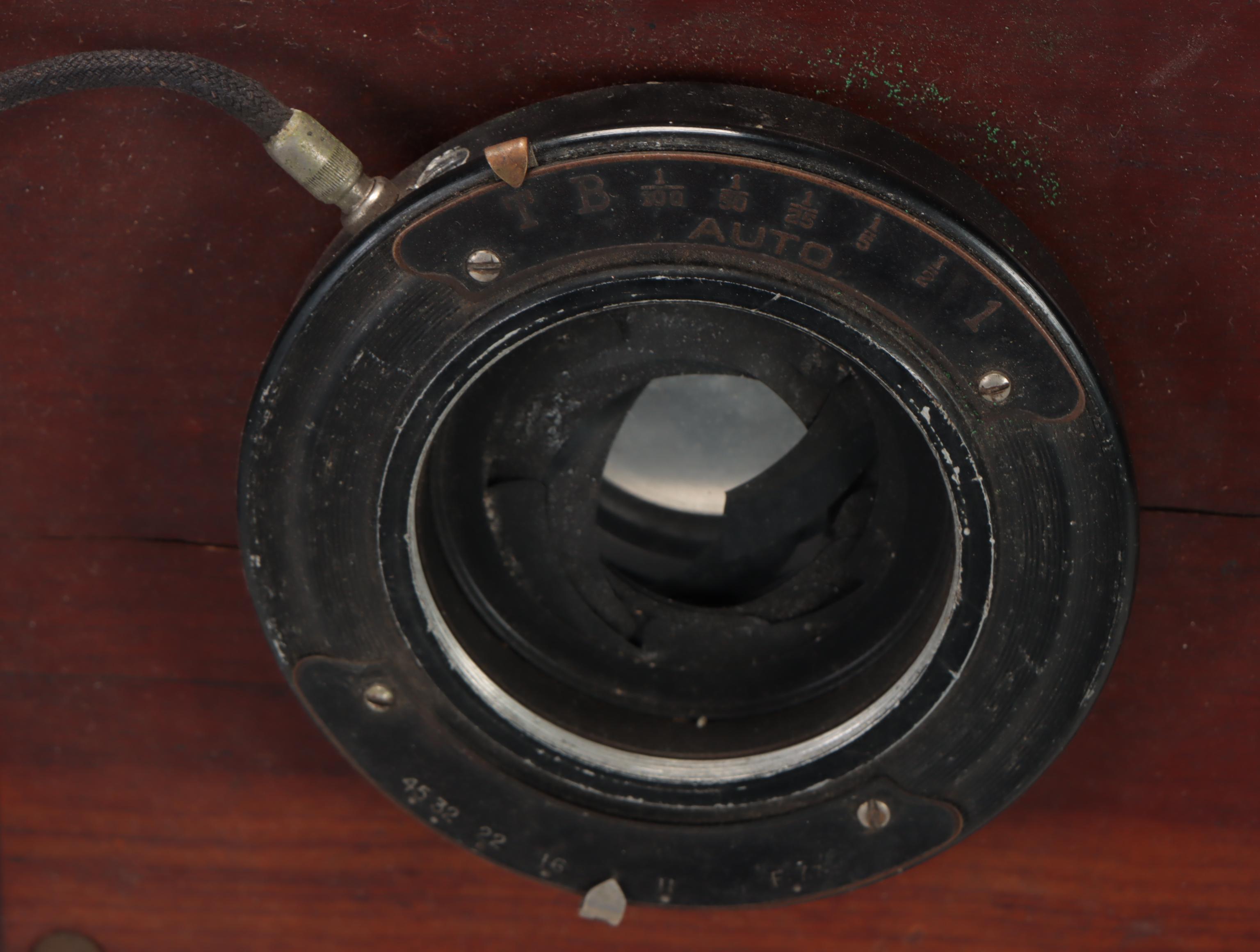 Large Format Camera With Tripod