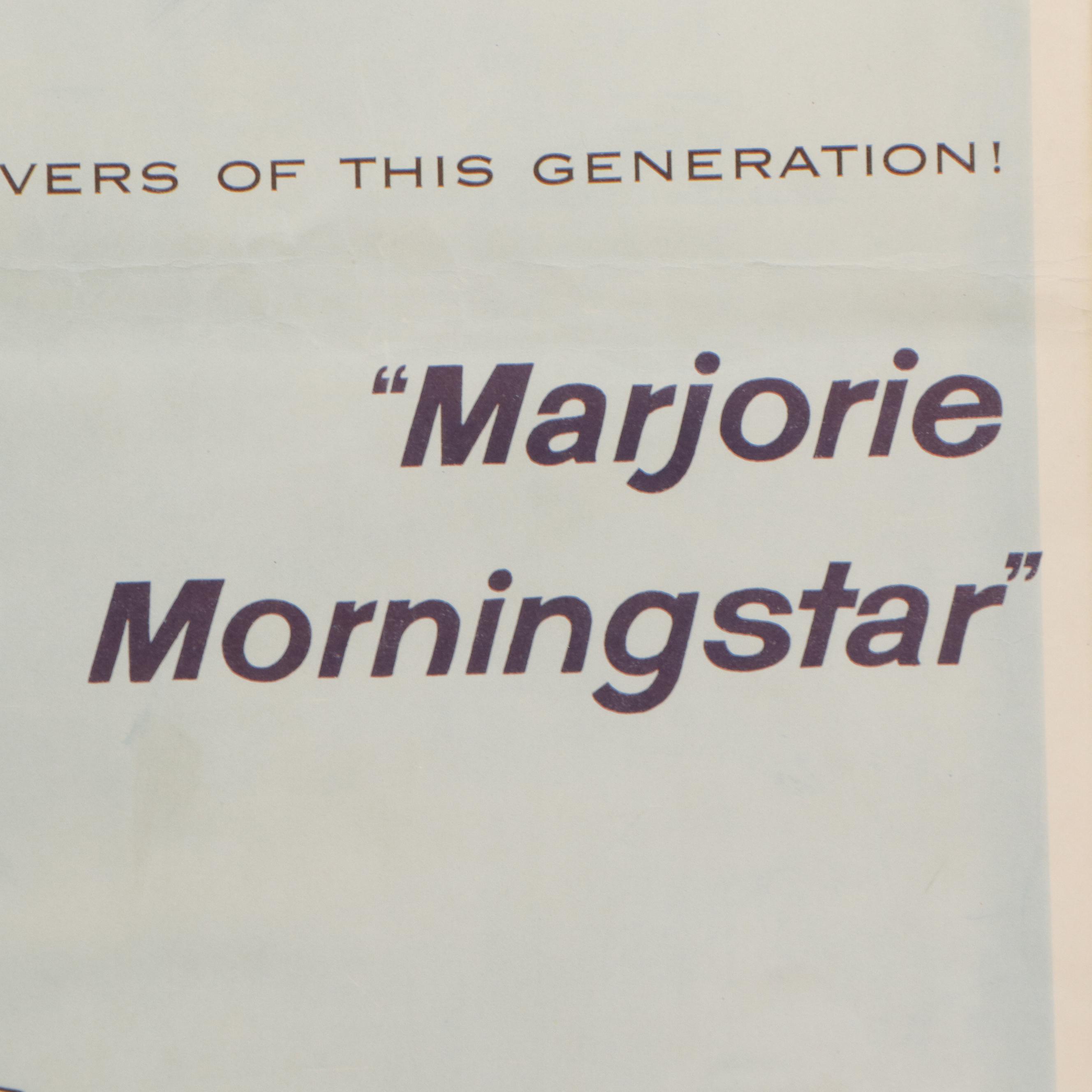 "Marjorie Morningstar" Film Poster, 1958