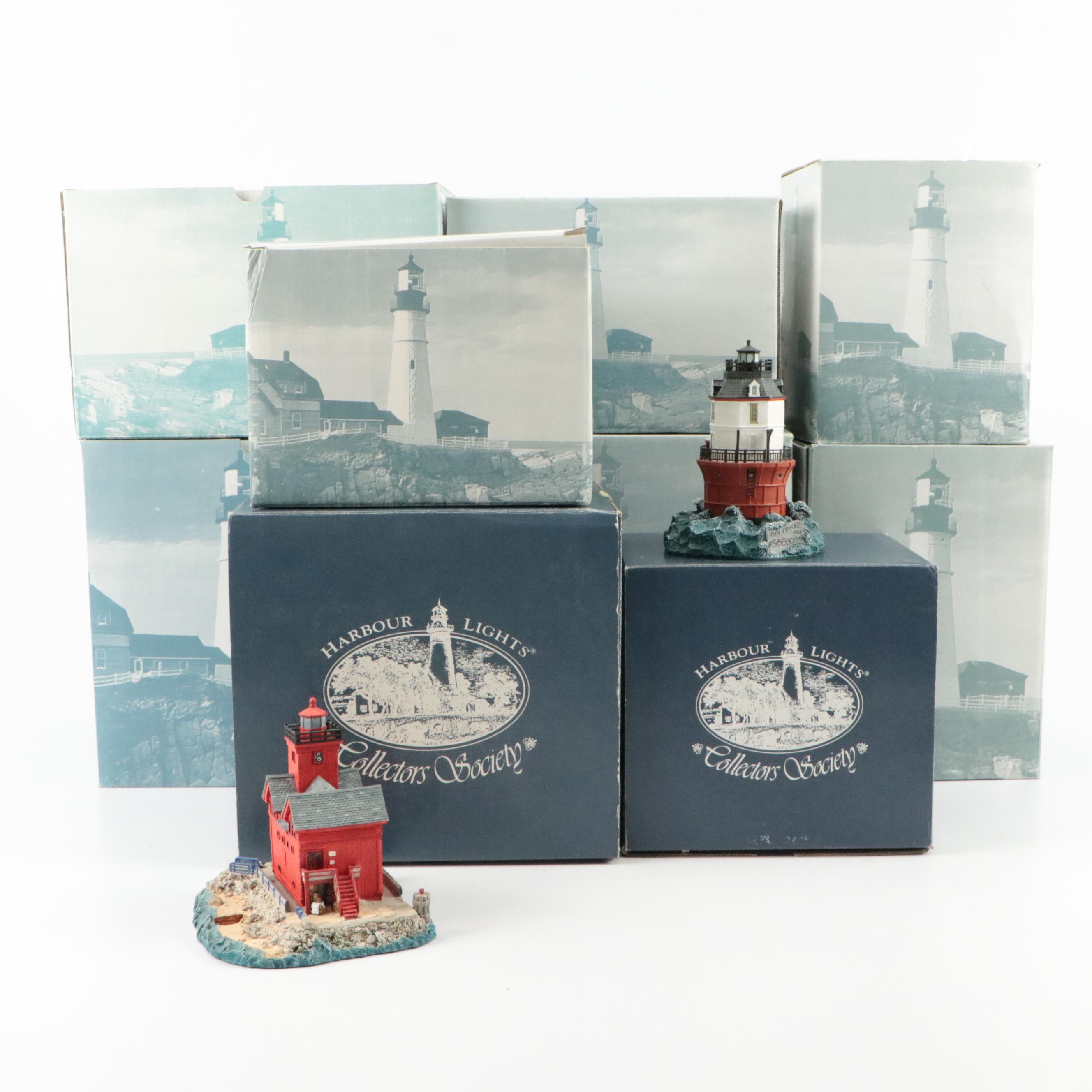 Harbour Lights "Baltimore" and More Maryland, Michigan Lighthouse Figures