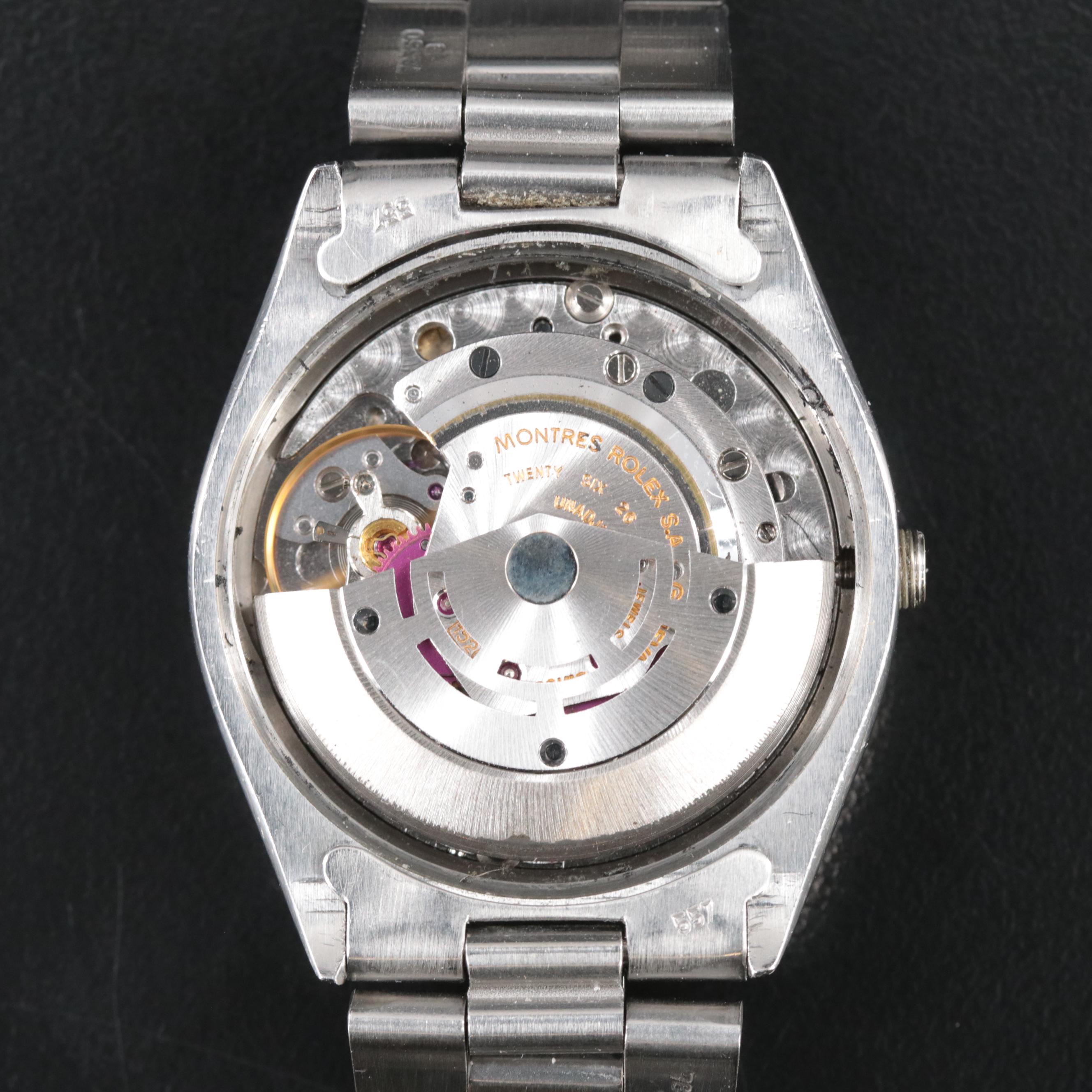 1982 Rolex Air-King Automatic Stainless Steel Watch