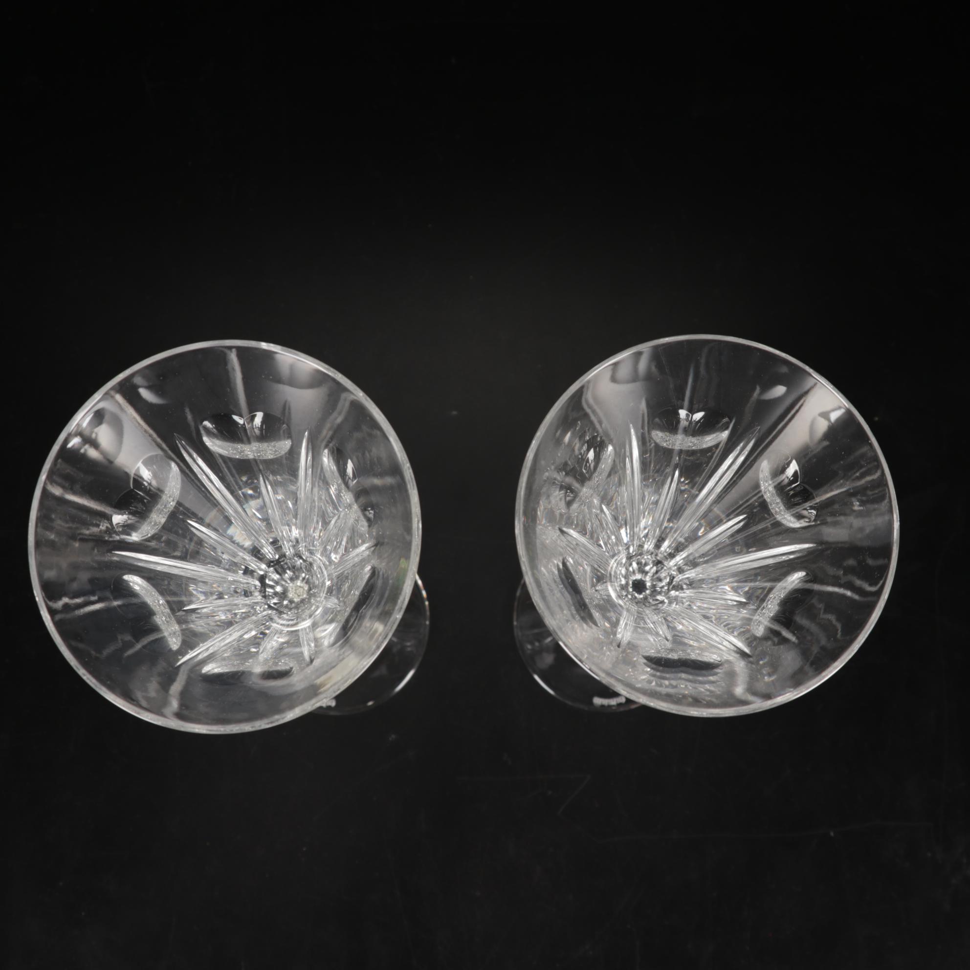 Waterford Crystal Millennium Series "Love" Champagne Flutes