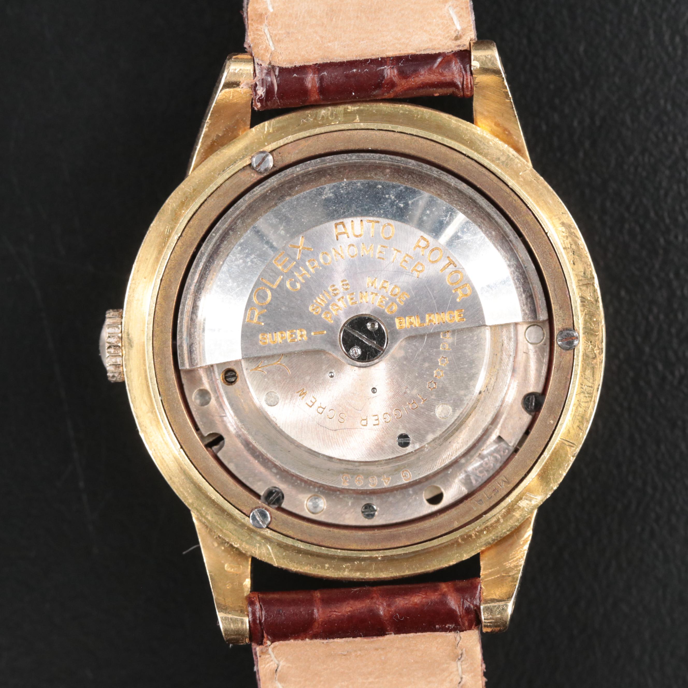 18K Rolex "Padellone" Triple-Date, Moon Phase, Automatic Watch