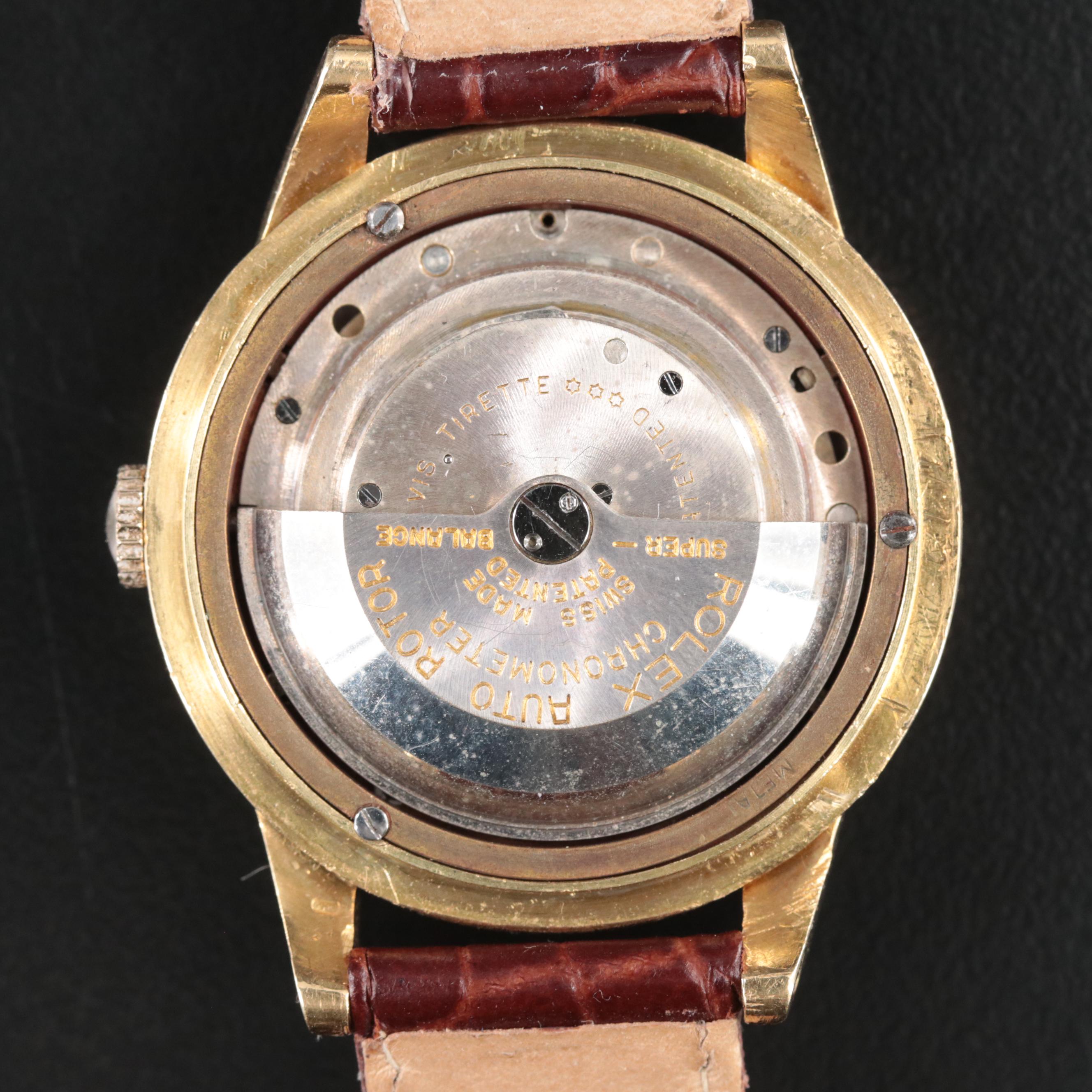 18K Rolex "Padellone" Triple-Date, Moon Phase, Automatic Watch
