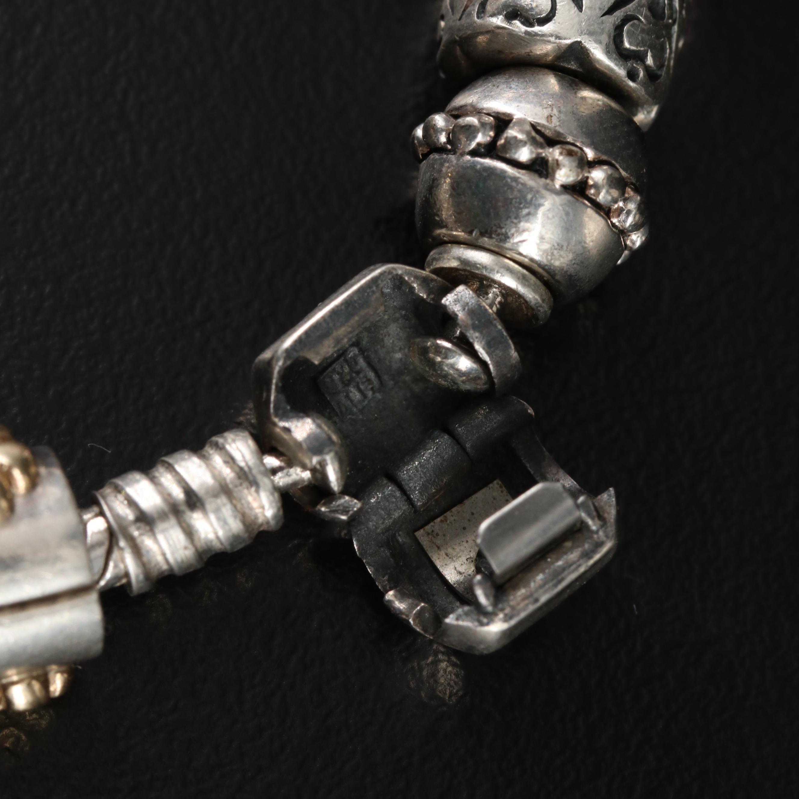 Pandora, Troll and Chamila Sterling Bracelets