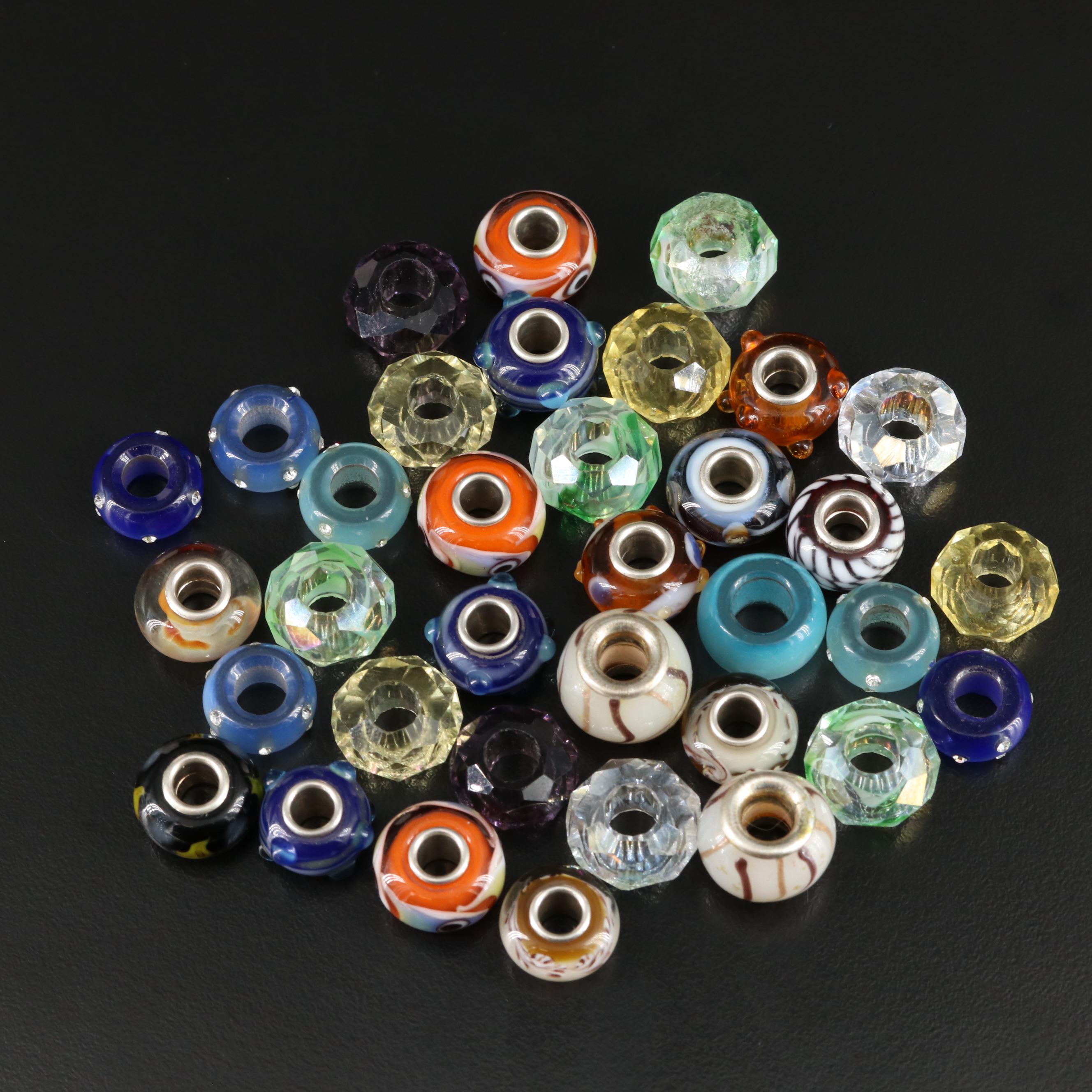 Pandora, Troll and Chamila Sterling Bracelets