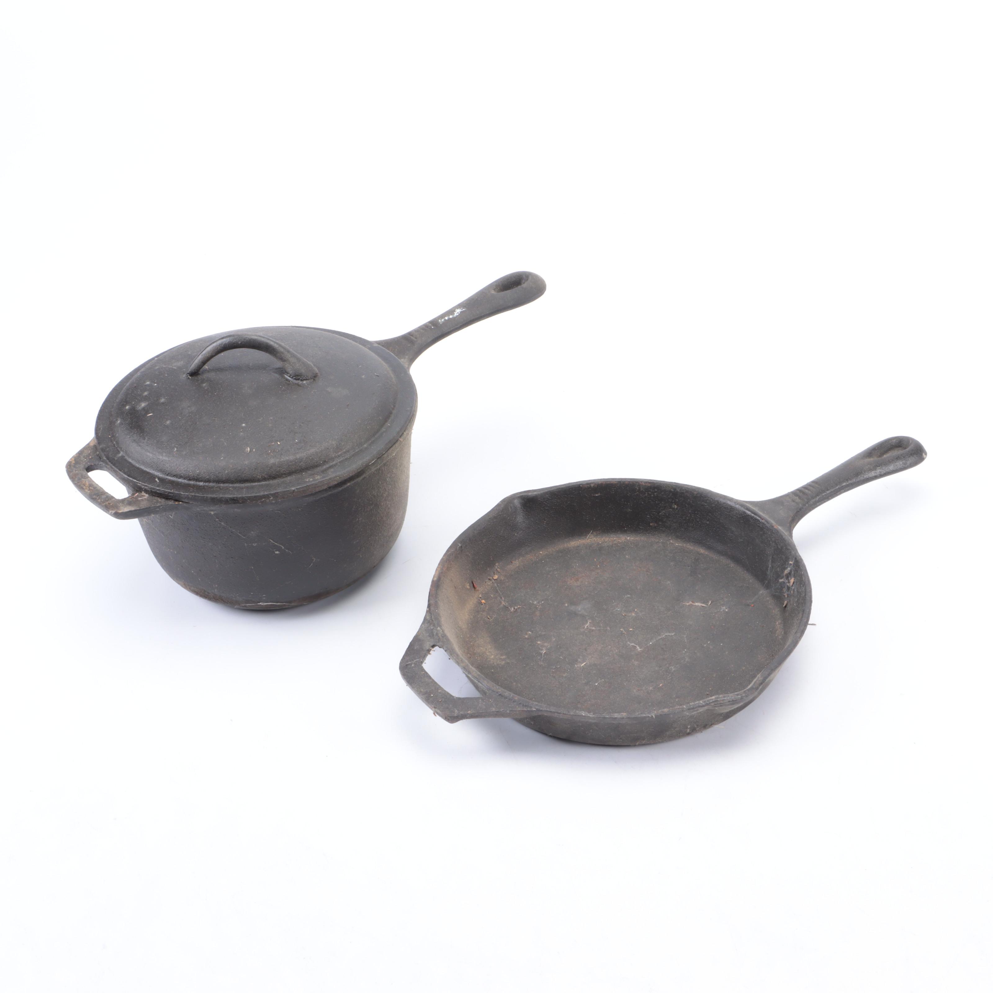 Cast Iron Dutch Oven, Skillet, Pot and Griddle