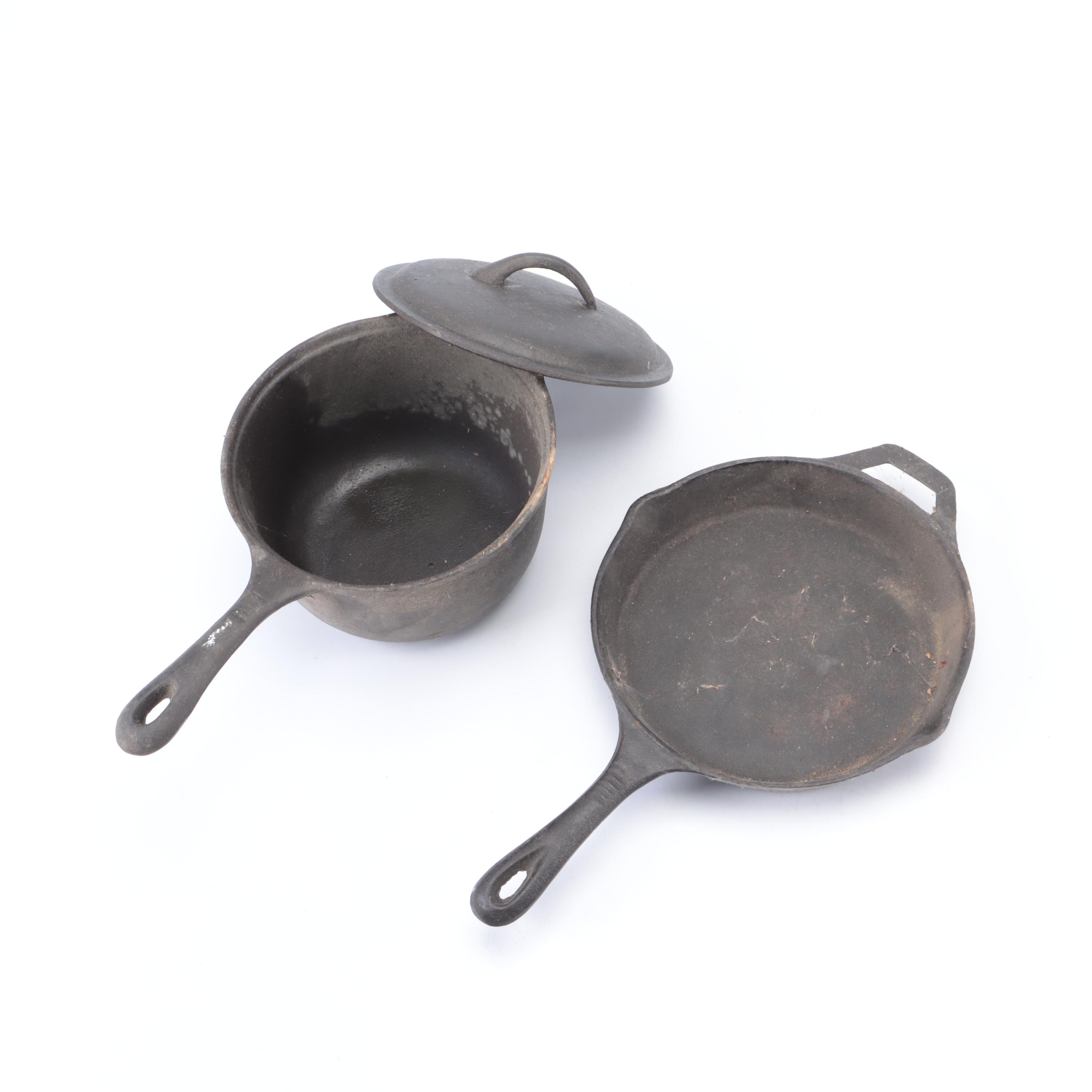 Cast Iron Dutch Oven, Skillet, Pot and Griddle