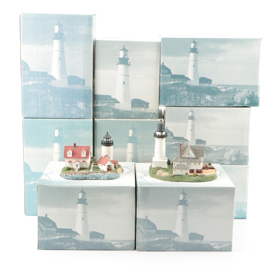 Harbour Lights Maine Resin Lighthouse Figures
